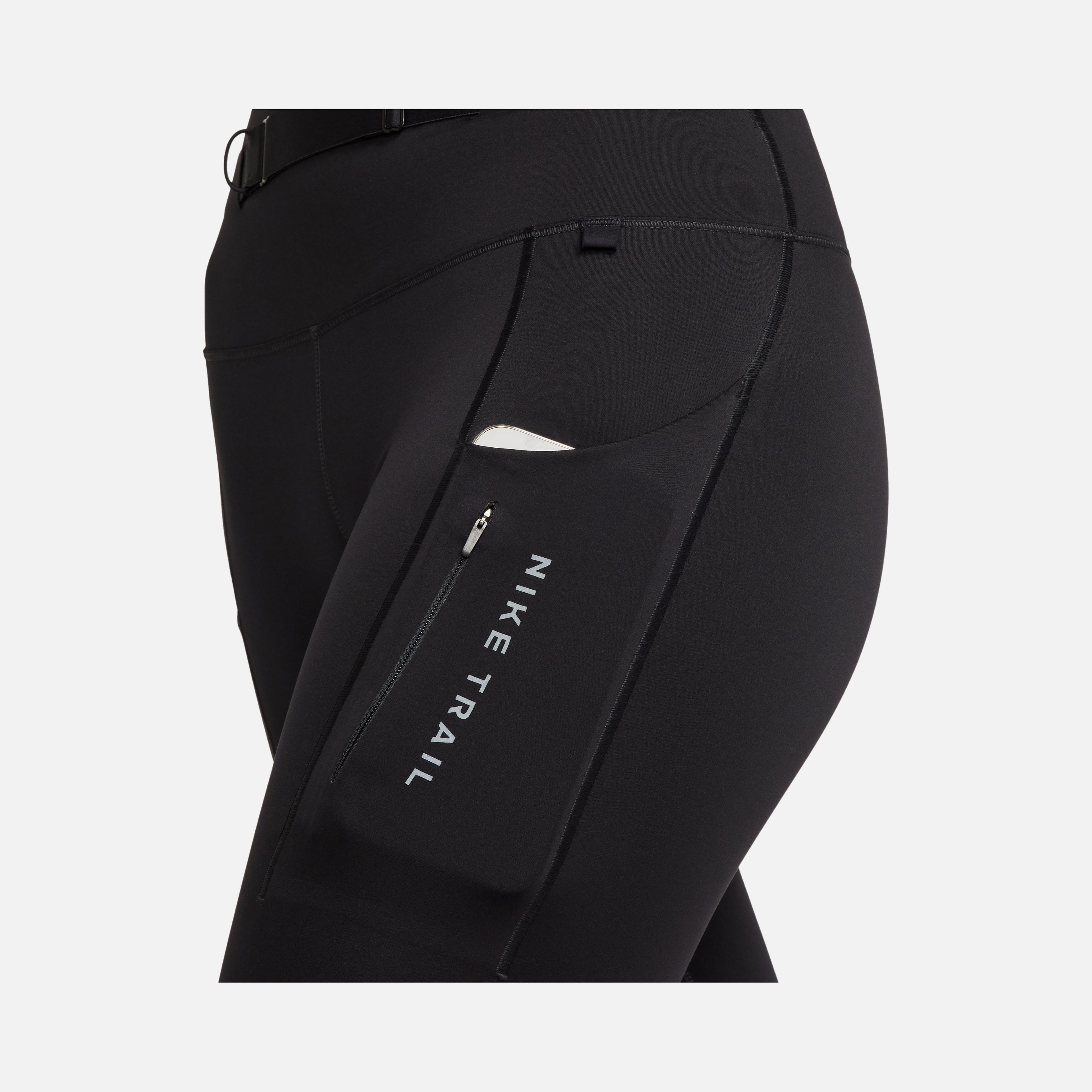 Nike Dri-Fit Go Firm-Support High-Waisted 7/8 ''Removable Pack & Carabiner'' Trail Kadın Tayt