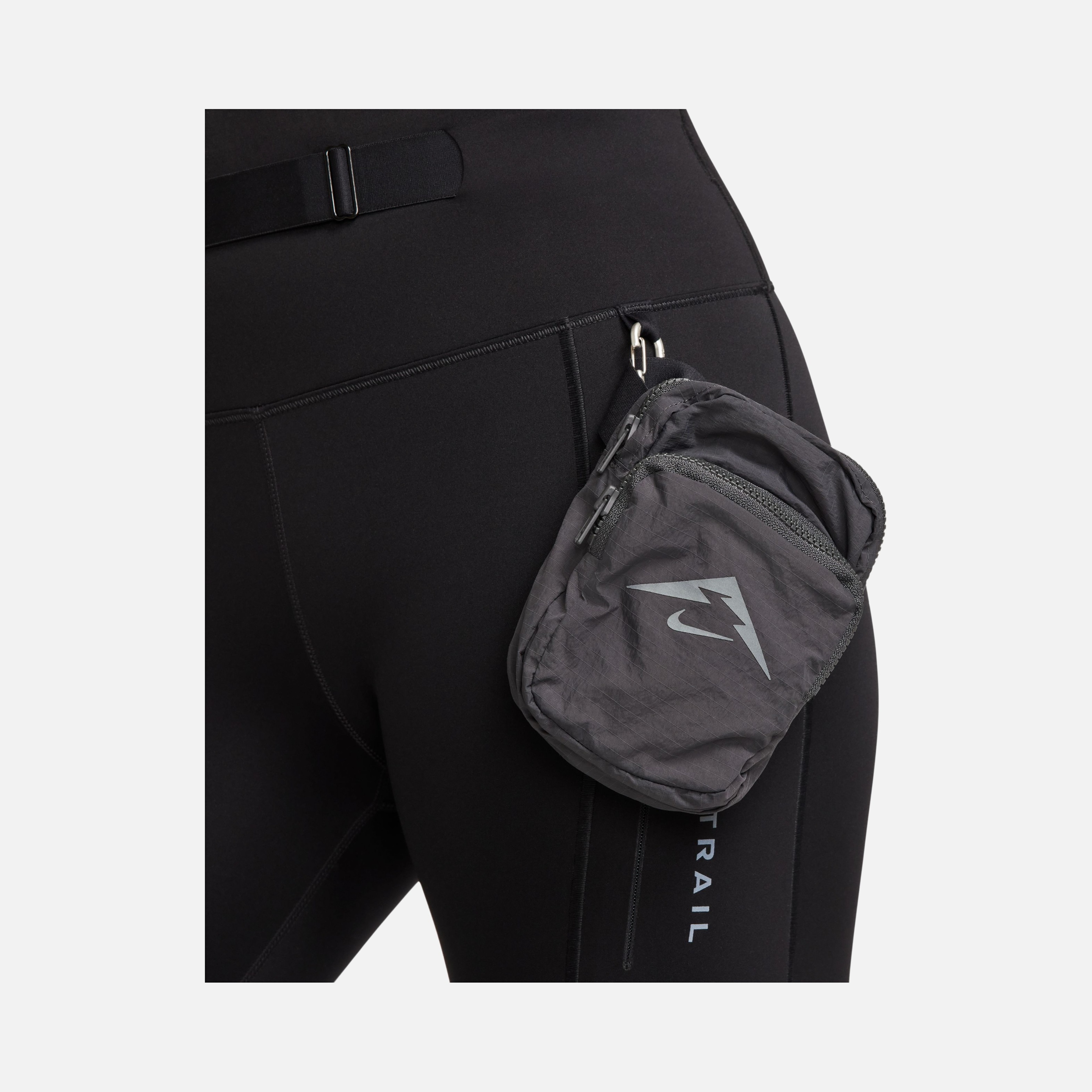 Nike Dri-Fit Go Firm-Support High-Waisted 7/8 ''Removable Pack & Carabiner'' Trail Kadın Tayt