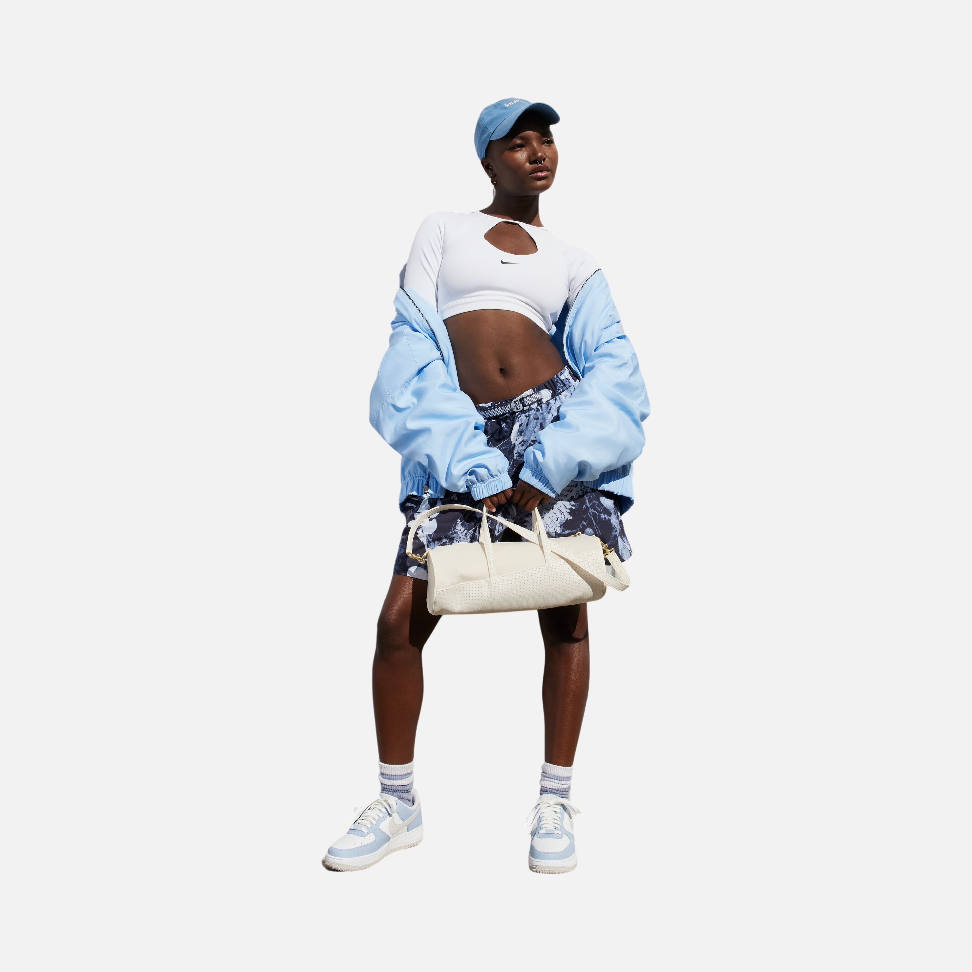 Nike Air Force '07 ''Baby Blue'' Kadın Spor Ayakkabı