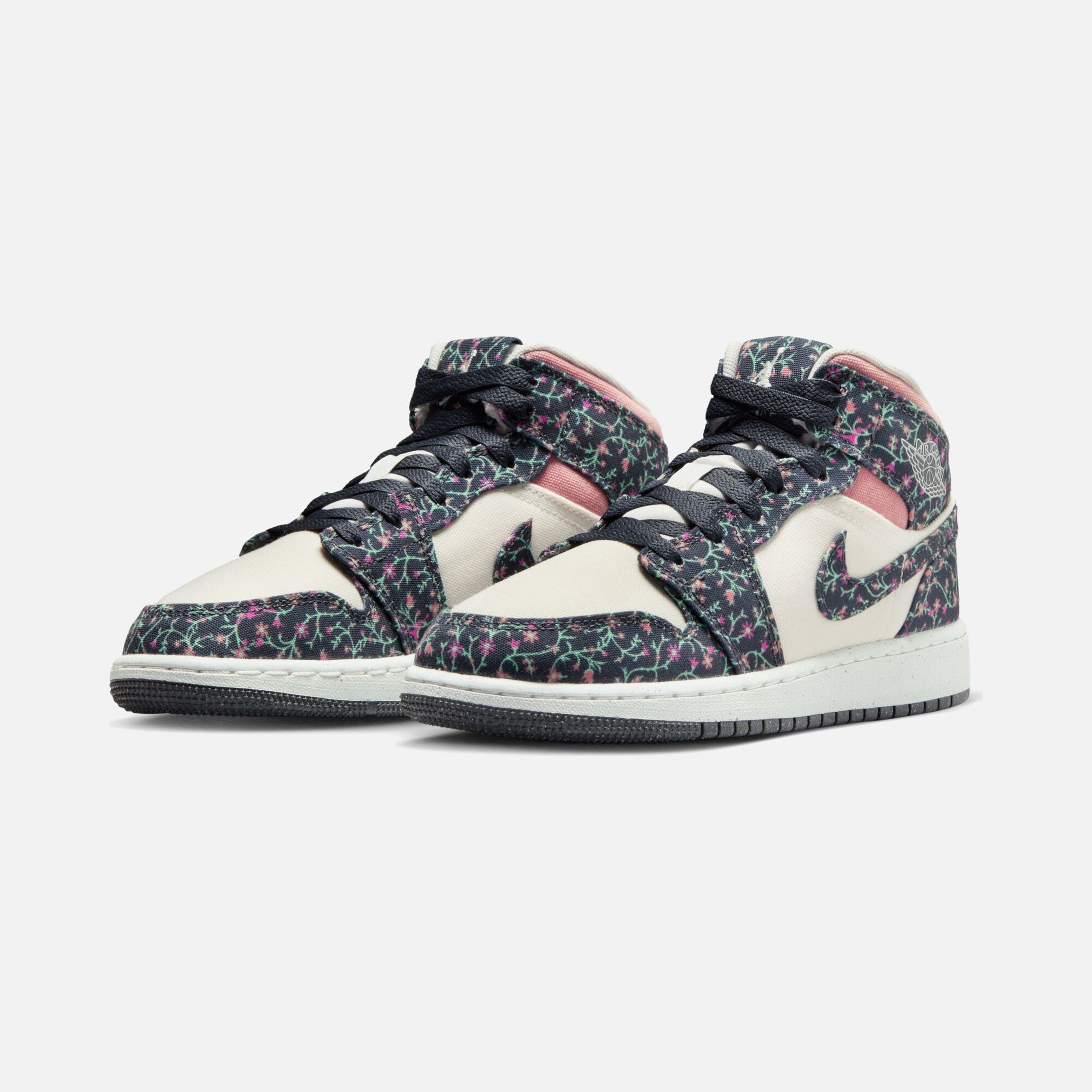 air jordan 1 mid floral