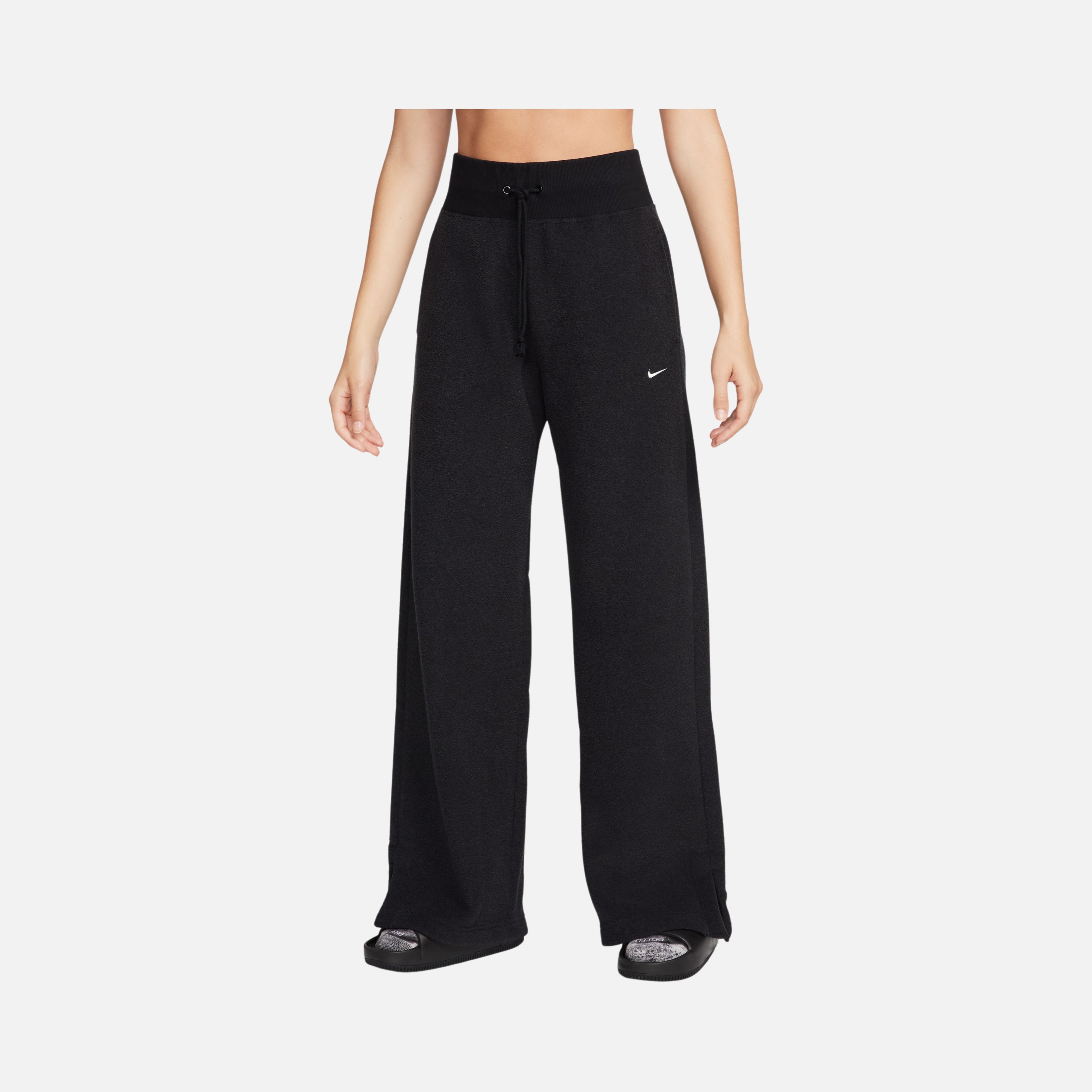 Nike Sportswear Phoenix Plush High-Waisted Wide-Leg Cozy Fleece Kadın Pantolon