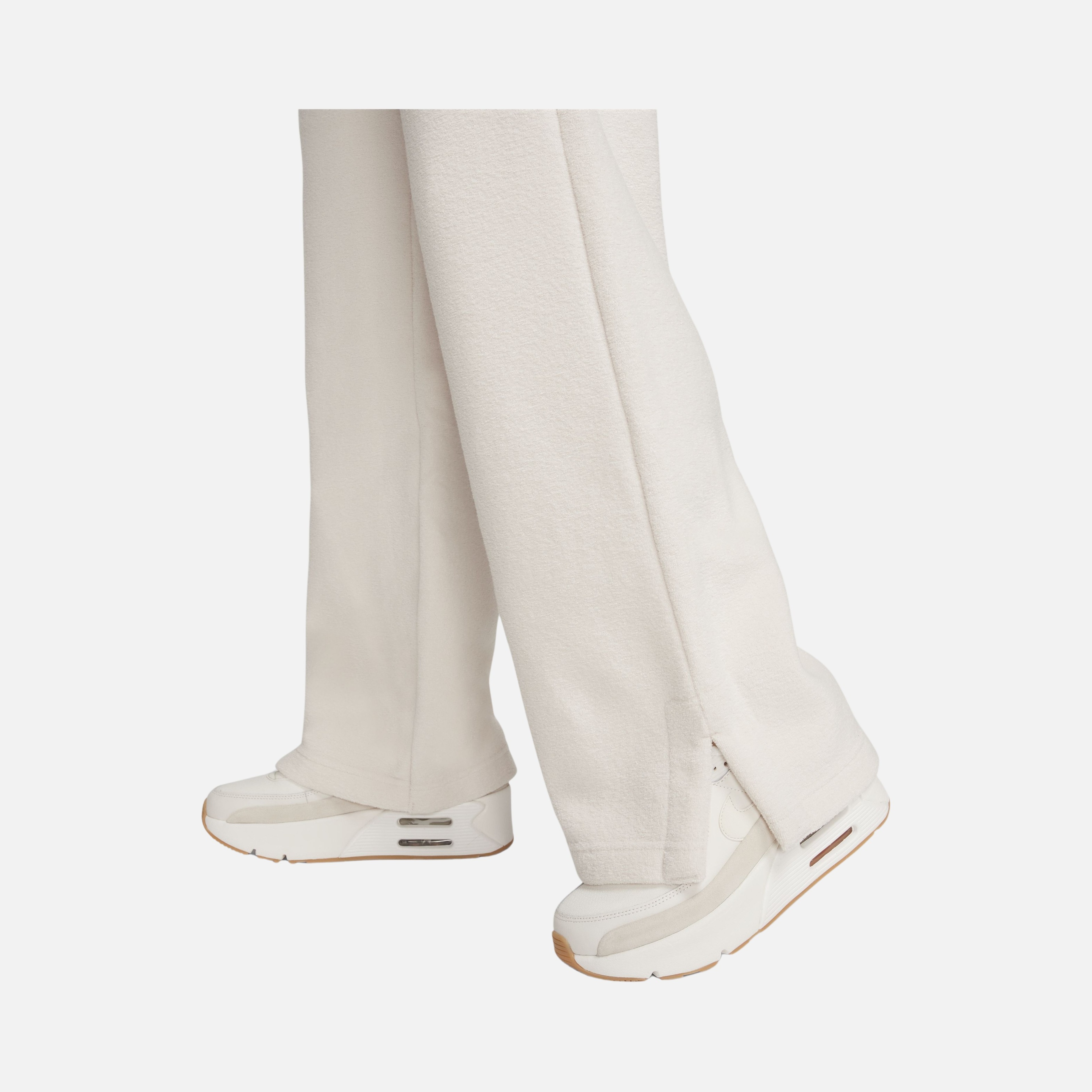 Nike Sportswear Phoenix Plush High-Waisted Wide-Leg Cozy Fleece Kadın Pantolon