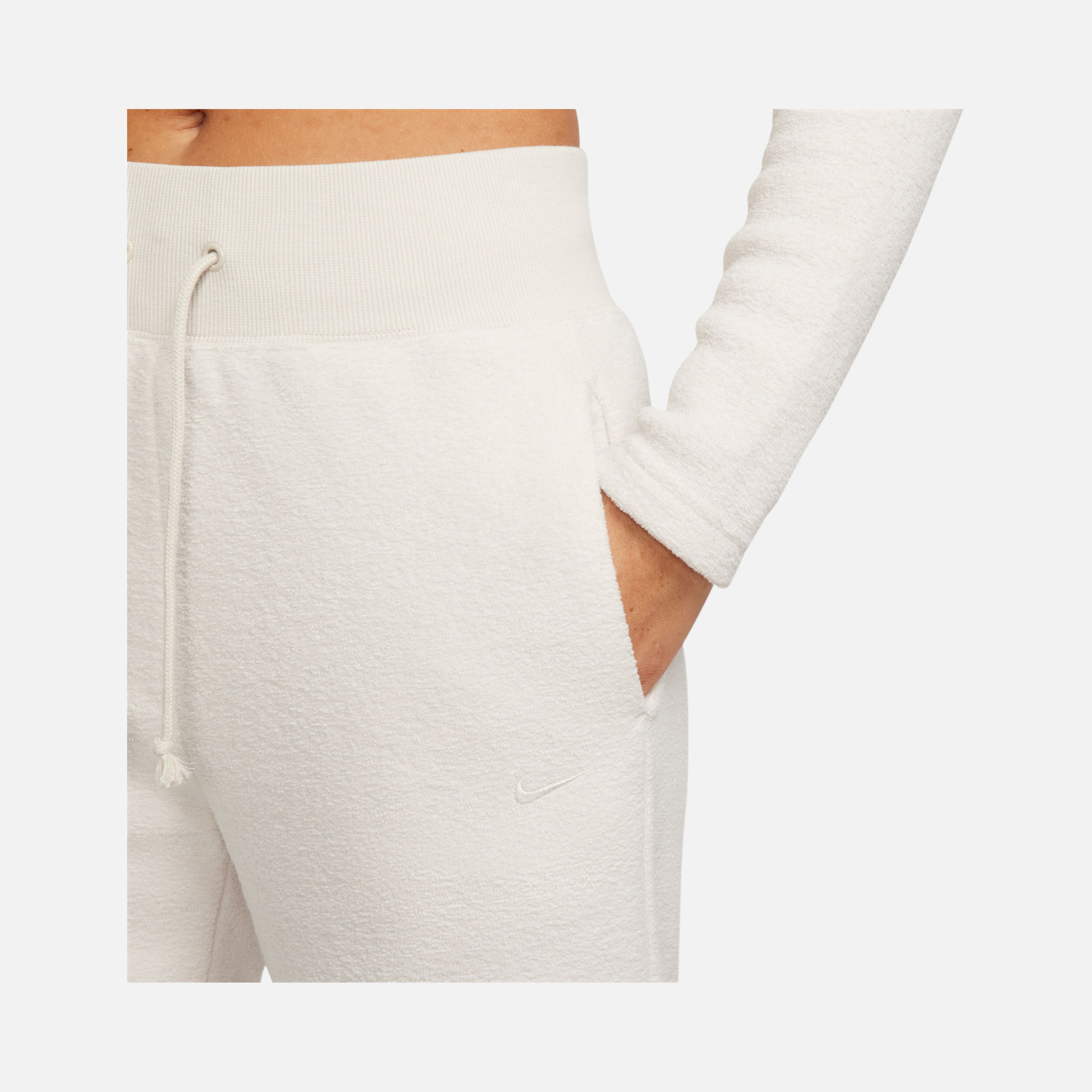 Nike Sportswear Phoenix Plush High-Waisted Wide-Leg Cozy Fleece Kadın Pantolon