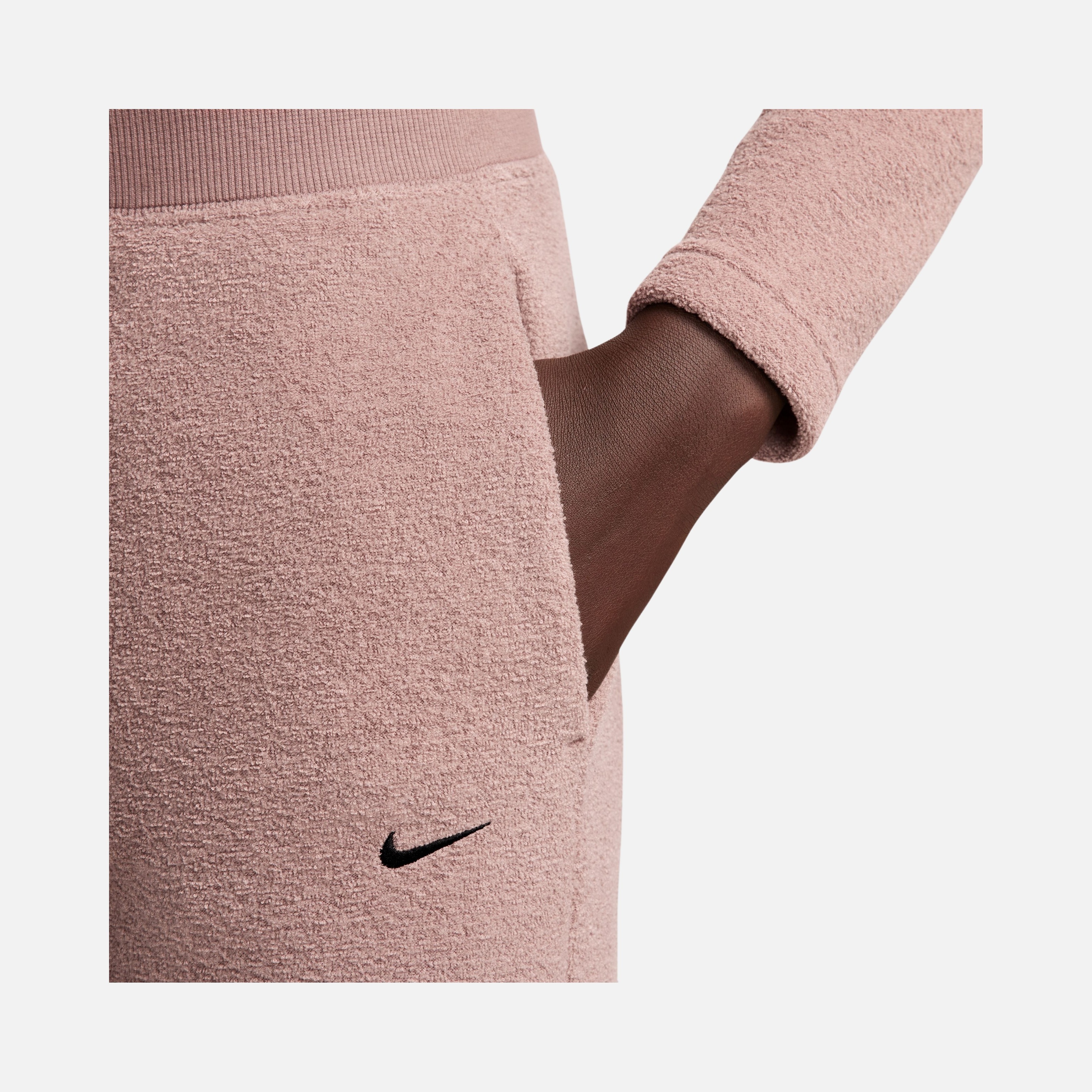 Nike Sportswear Phoenix Plush High-Waisted Wide-Leg Cozy Fleece Kadın Pantolon