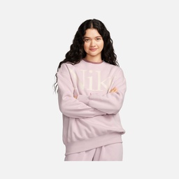 Nike Sportswear Phoenix Fleece Oversized Crew-Neck Logo Kadın Sweatshirt