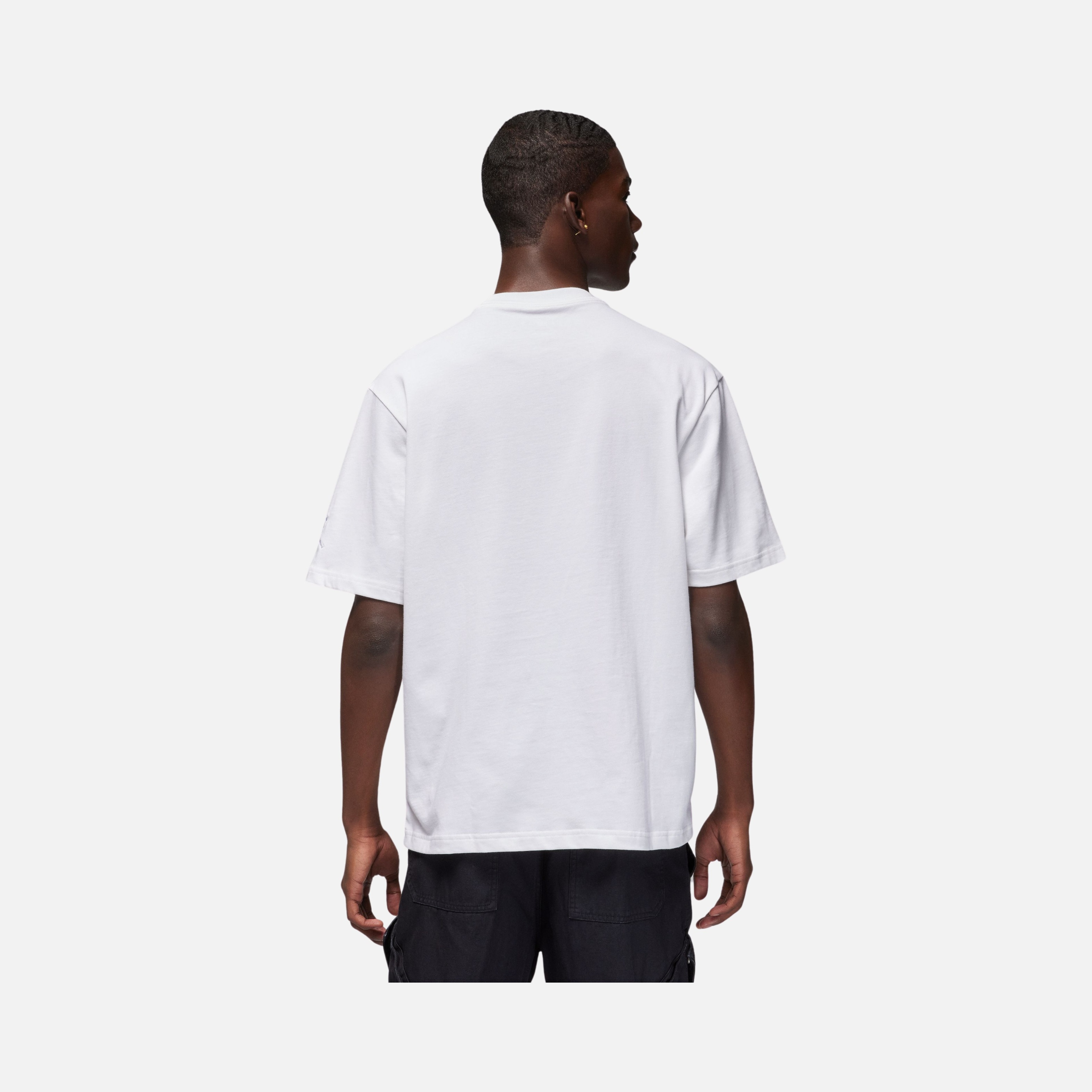 Nike Jordan Brand Classical Embroidered Small AJ1 Patch Crew Short-Sleeve Erkek Tişört