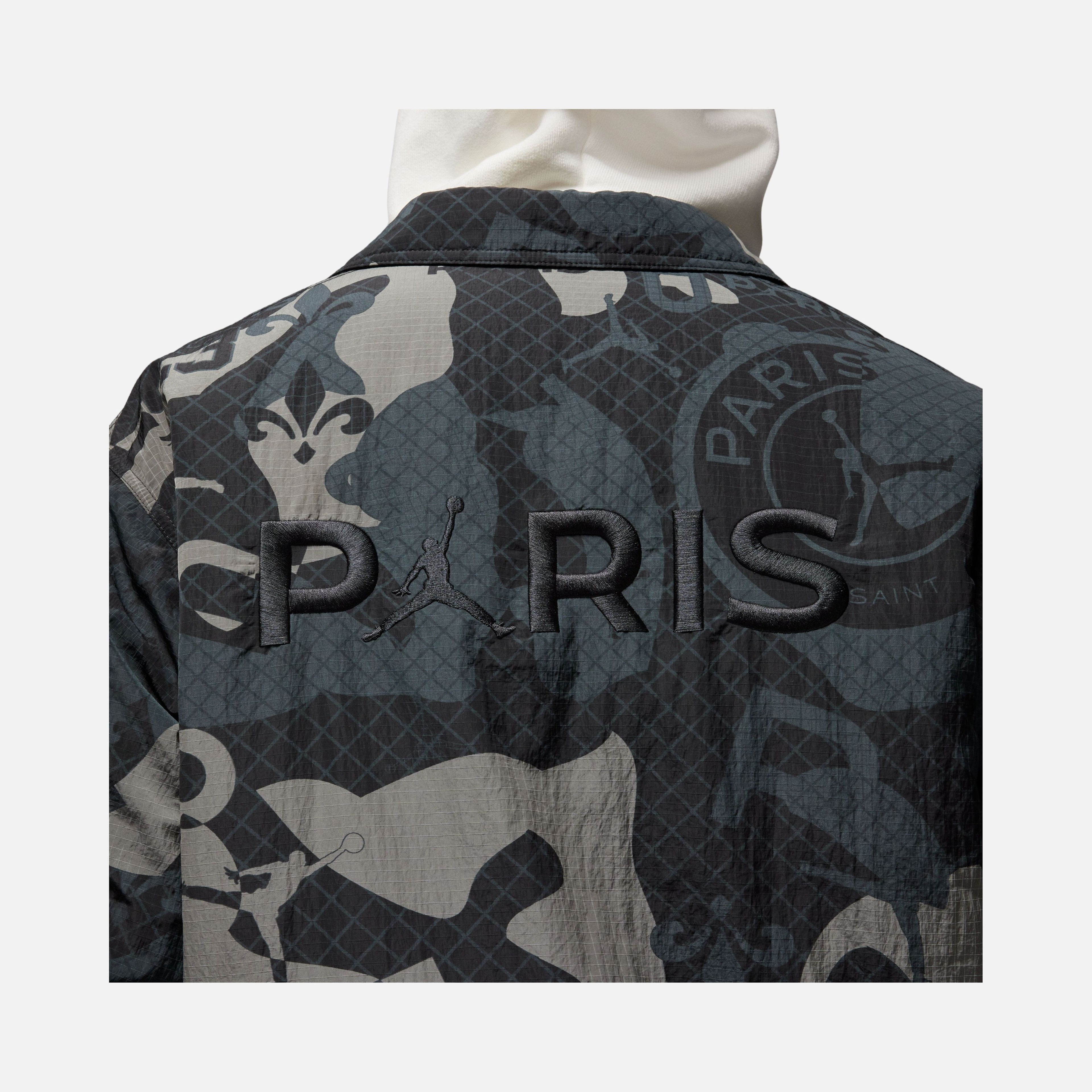 Nike Jordan Paris Saint-Germain Graphics Woven Bomber Full-Zip