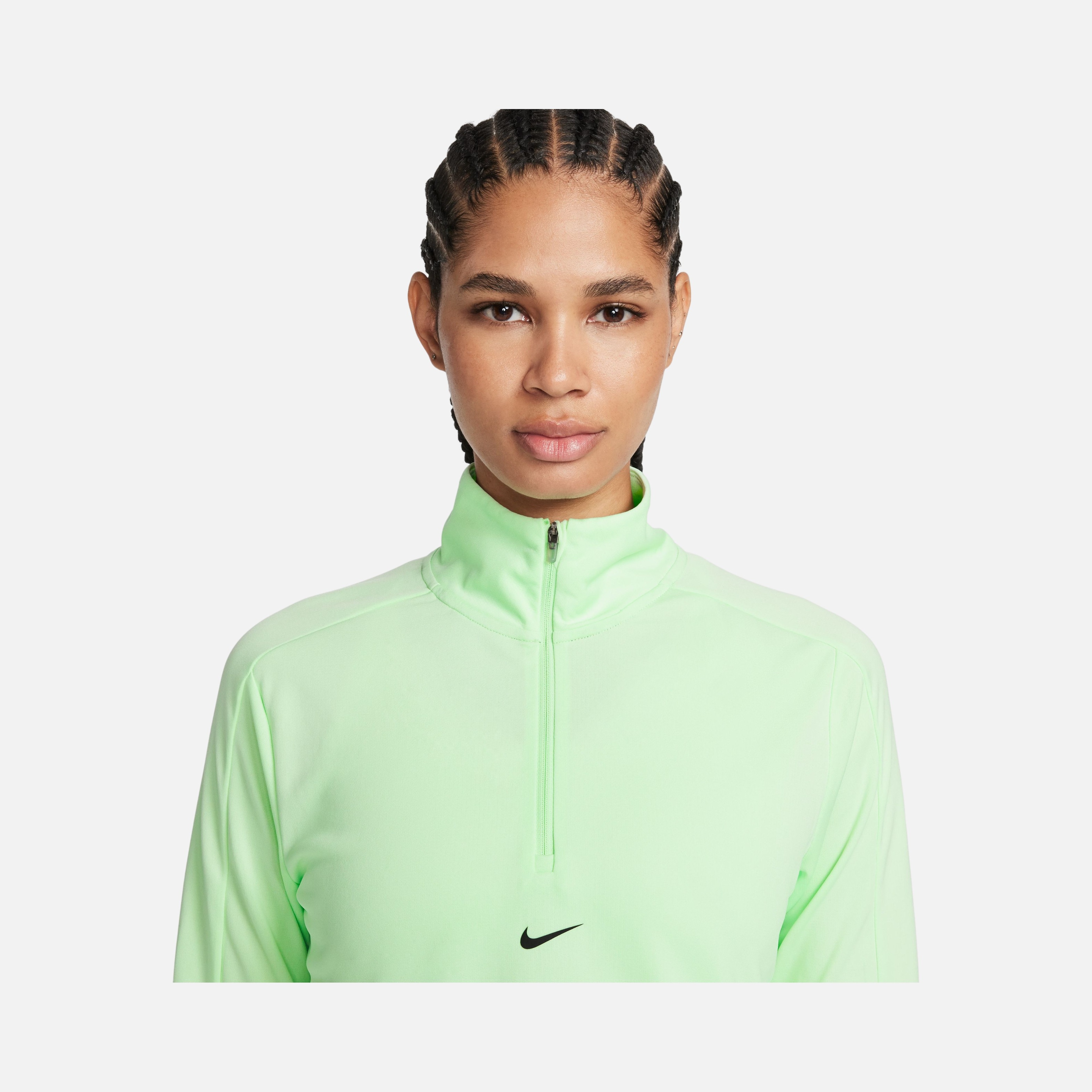 Nike Pacer Dri-Fit 1/4-Zip Running Long-Sleeve Kadın Tişört