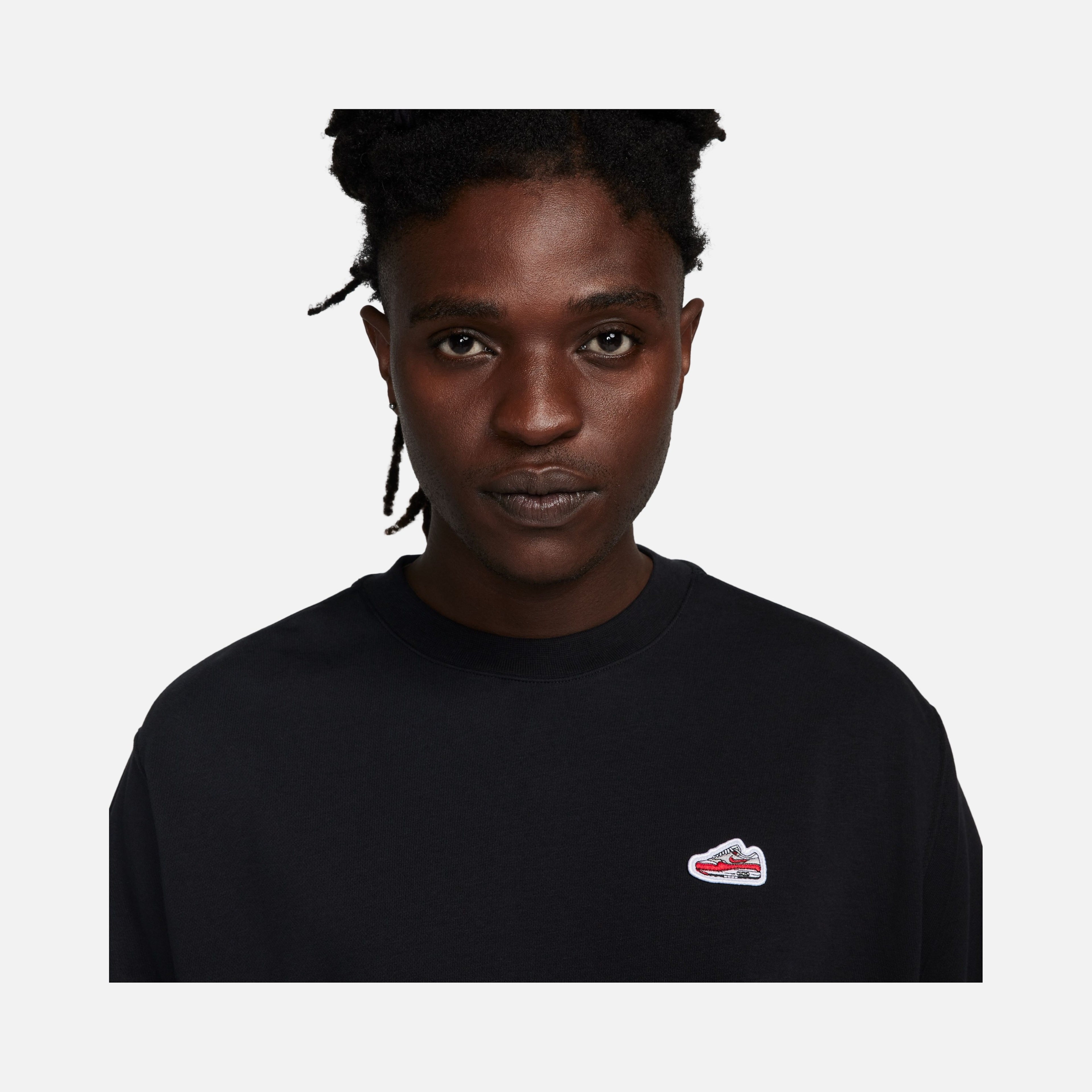Nike Sportswear ''Air Max 1 Patch'' French Terry Crew-Neck Erkek Sweatshirt