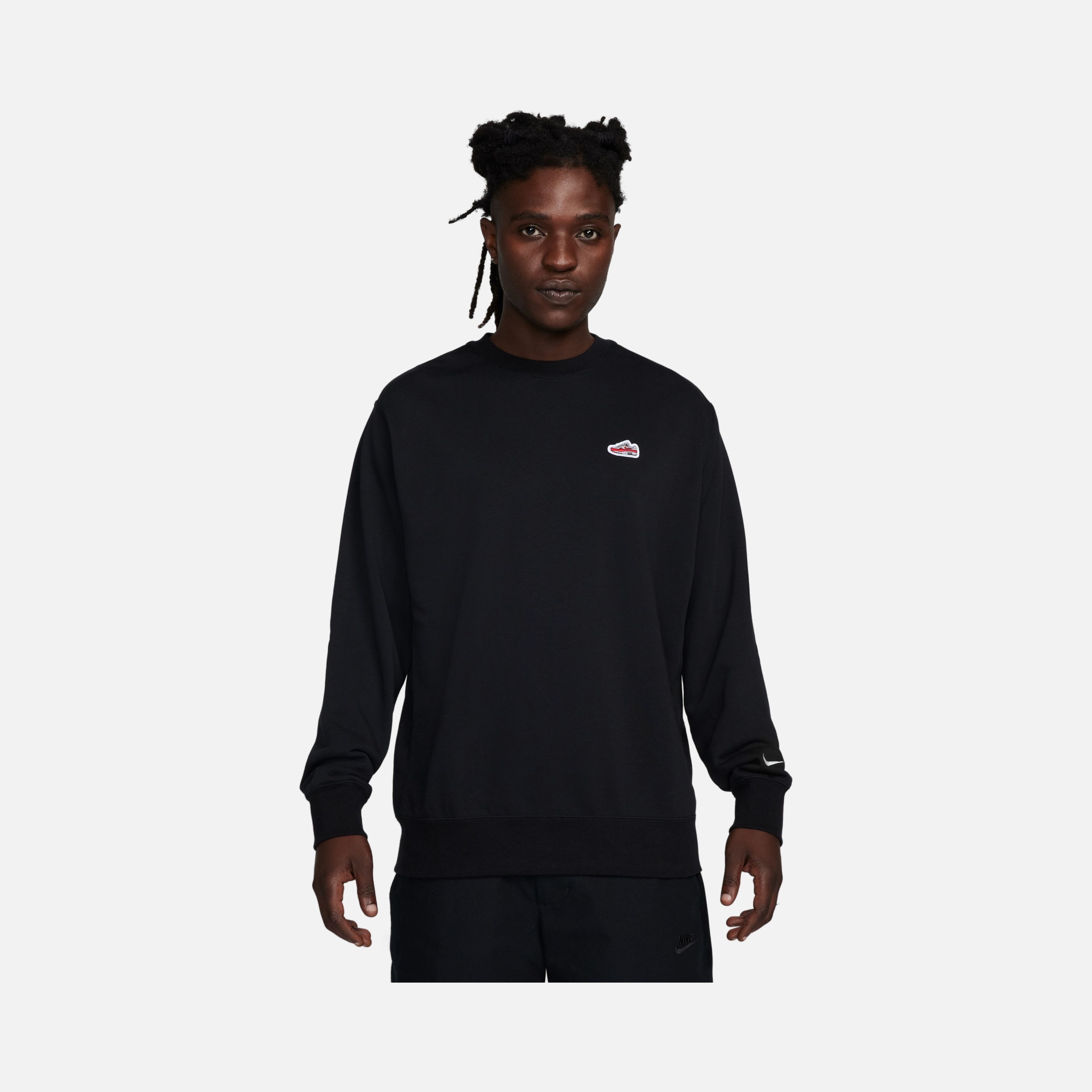 Nike Sportswear ''Air Max 1 Patch'' French Terry Crew-Neck Erkek Sweatshirt