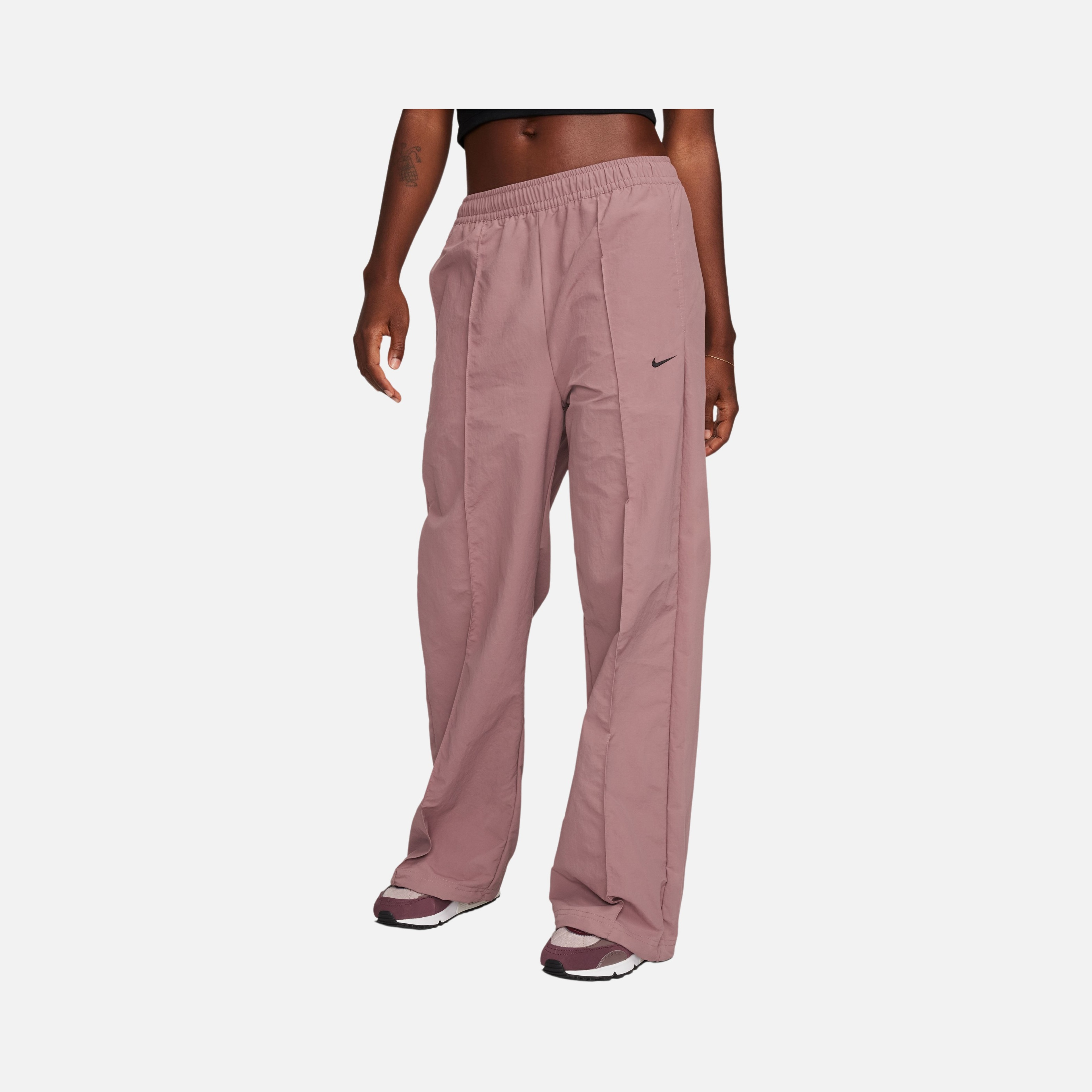 Nike Sportswear Everything Wovens Mid-Rise Open-Hem Kadın Pantolon