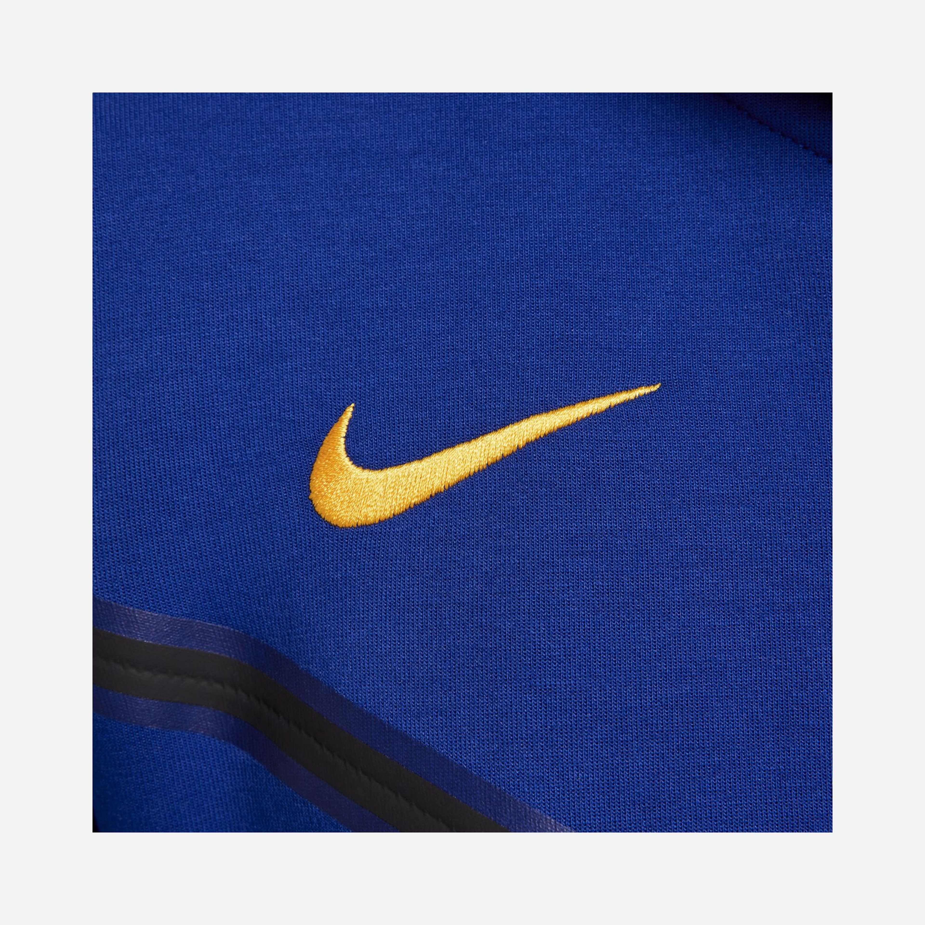 Nike FC Barcelona Tech Fleece Windrunner SS24 Full-Zip Hoodie Erkek Sweatshirt