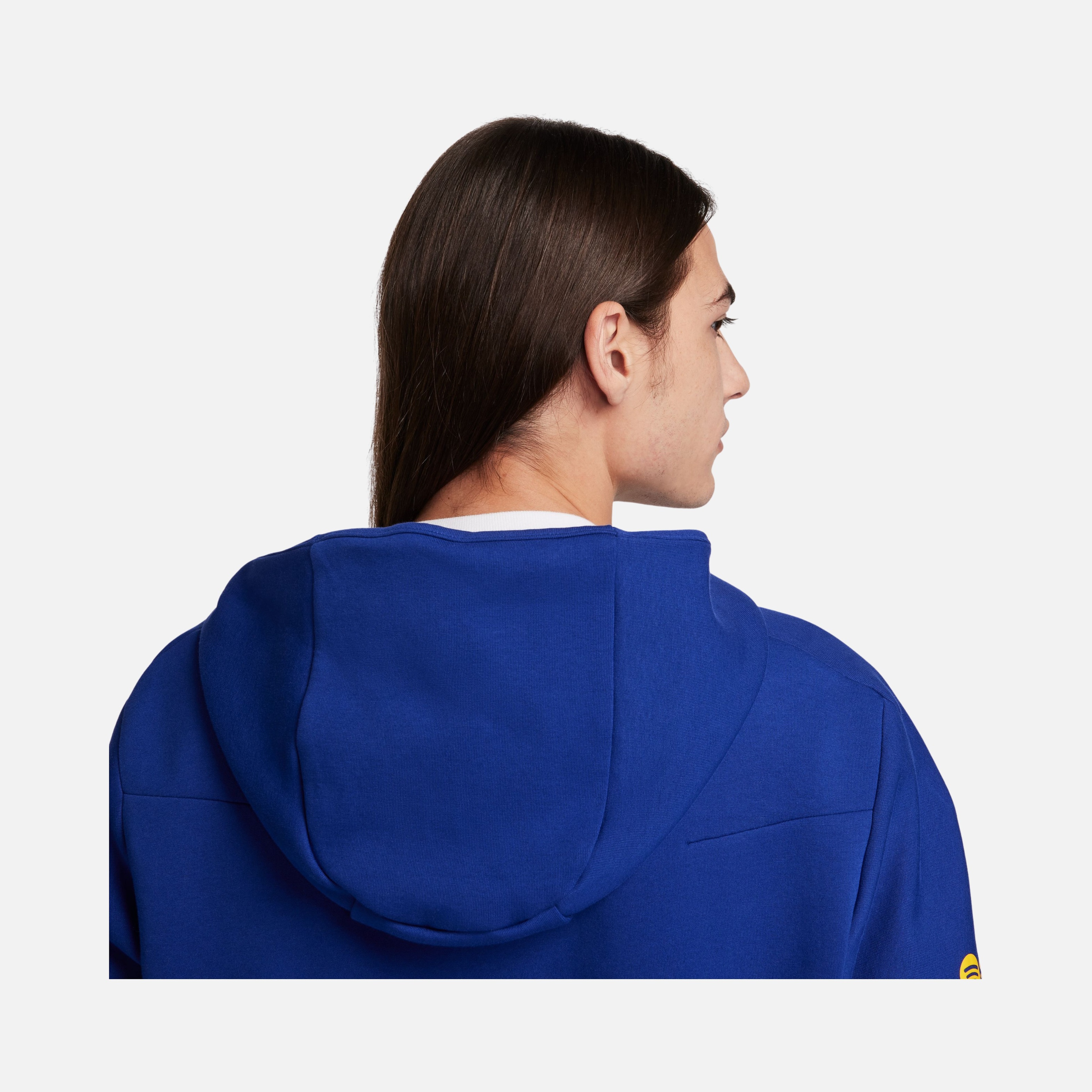 Nike FC Barcelona Tech Fleece Windrunner SS24 Full-Zip Hoodie Erkek Sweatshirt