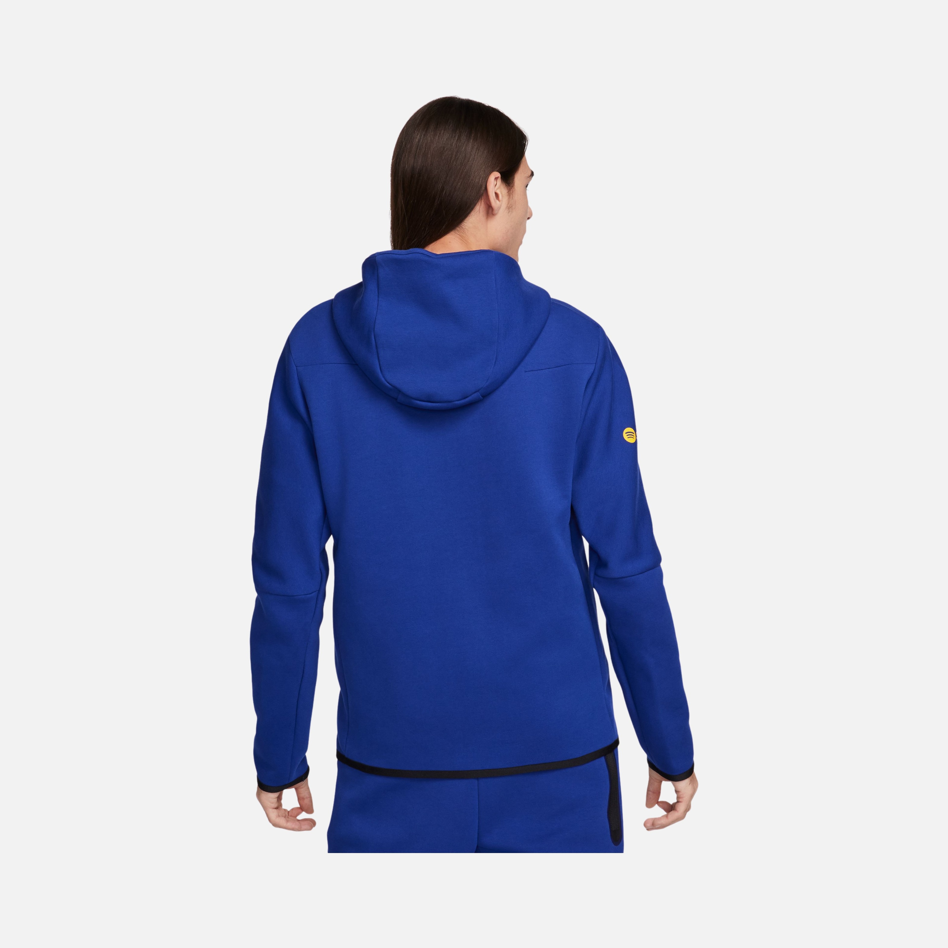 Nike FC Barcelona Tech Fleece Windrunner SS24 Full-Zip Hoodie Erkek Sweatshirt