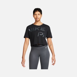 Nike Pro Dri-Fit Graphics Cropped Training Short-Sleeve Kadın Tişört