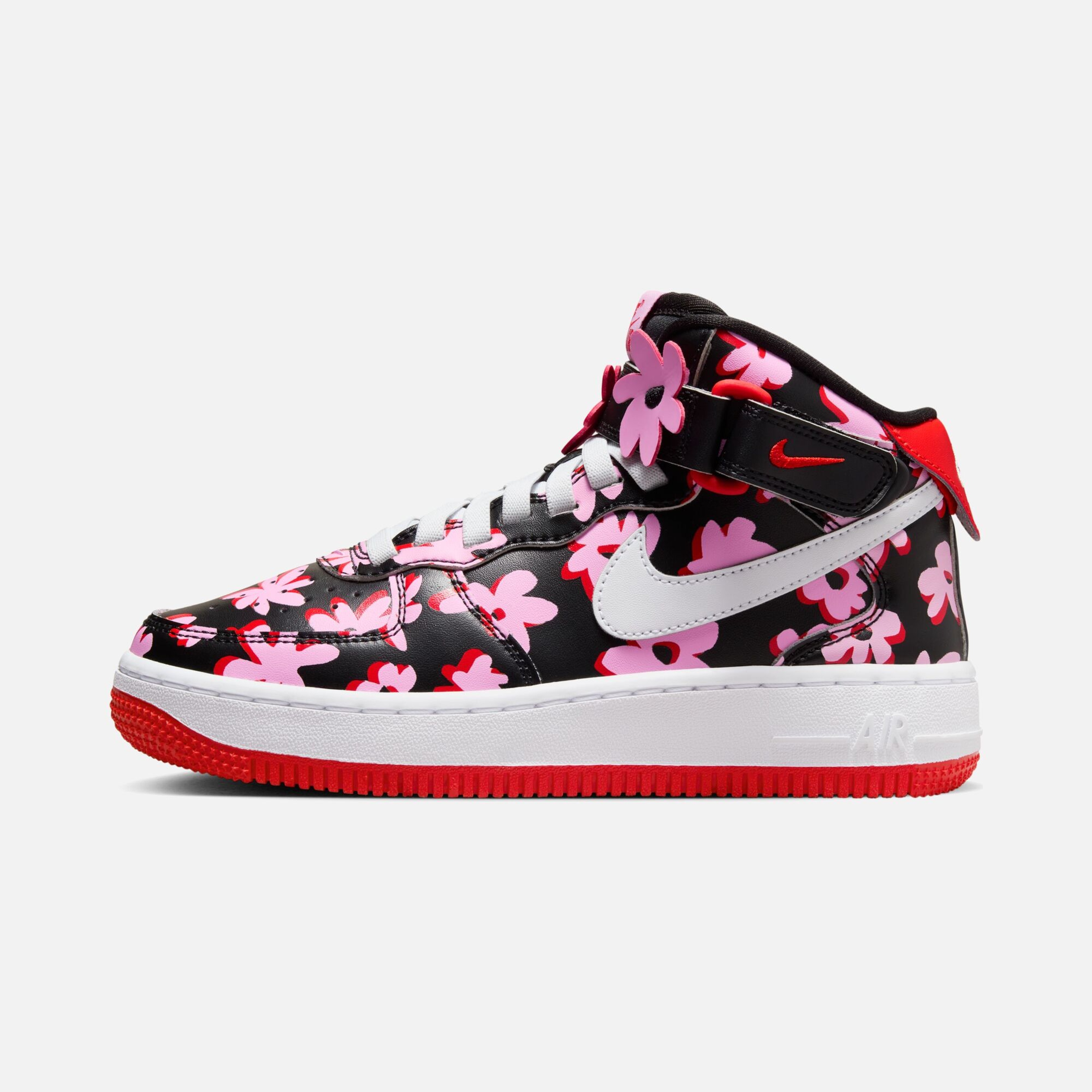 Nike Air Force 1 Mid EasyOn SE ''Flower Details'' (GS) Spor Ayakkabı