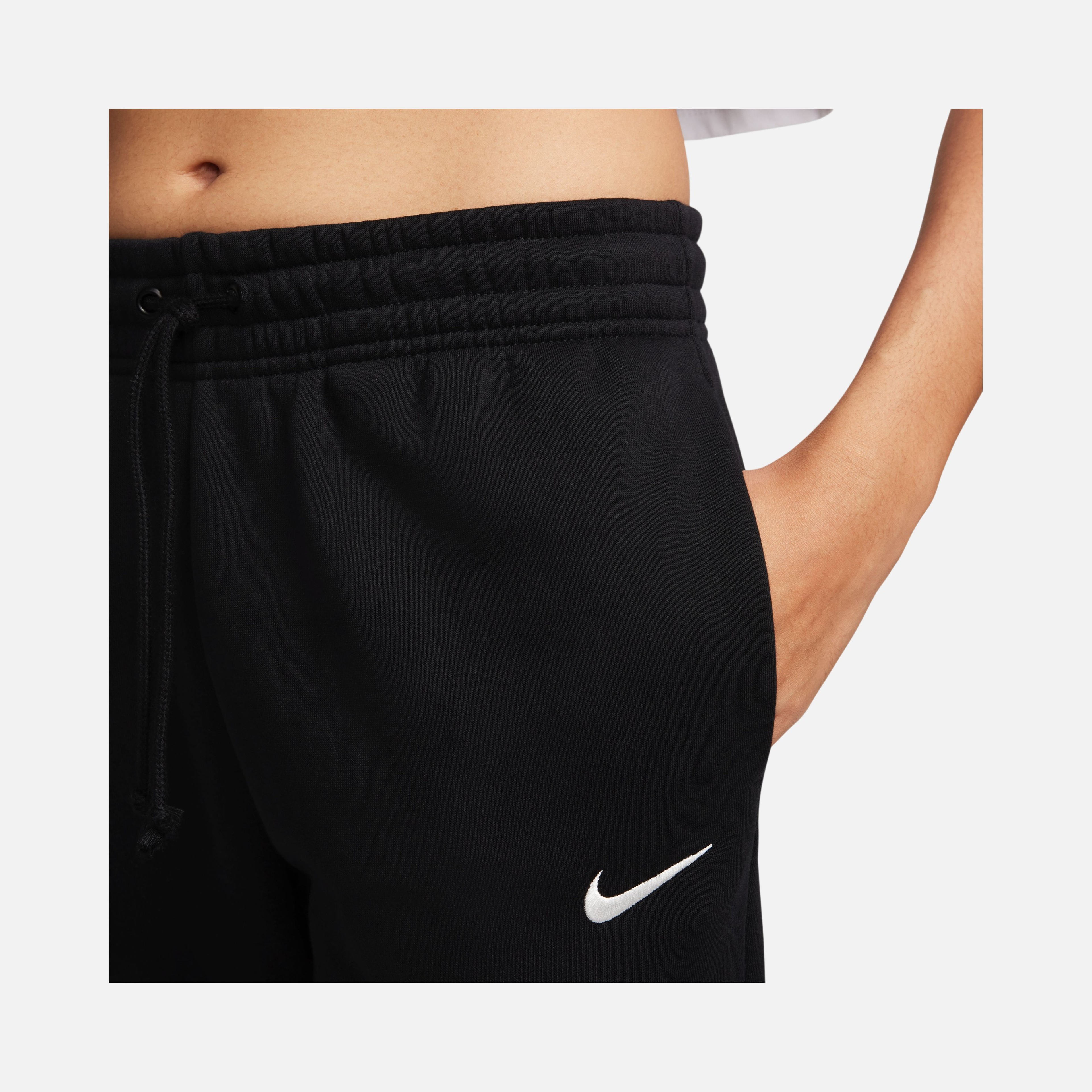 Nike Sportswear Phoenix Fleece Mid-Rise Kadın Eşofman Altı