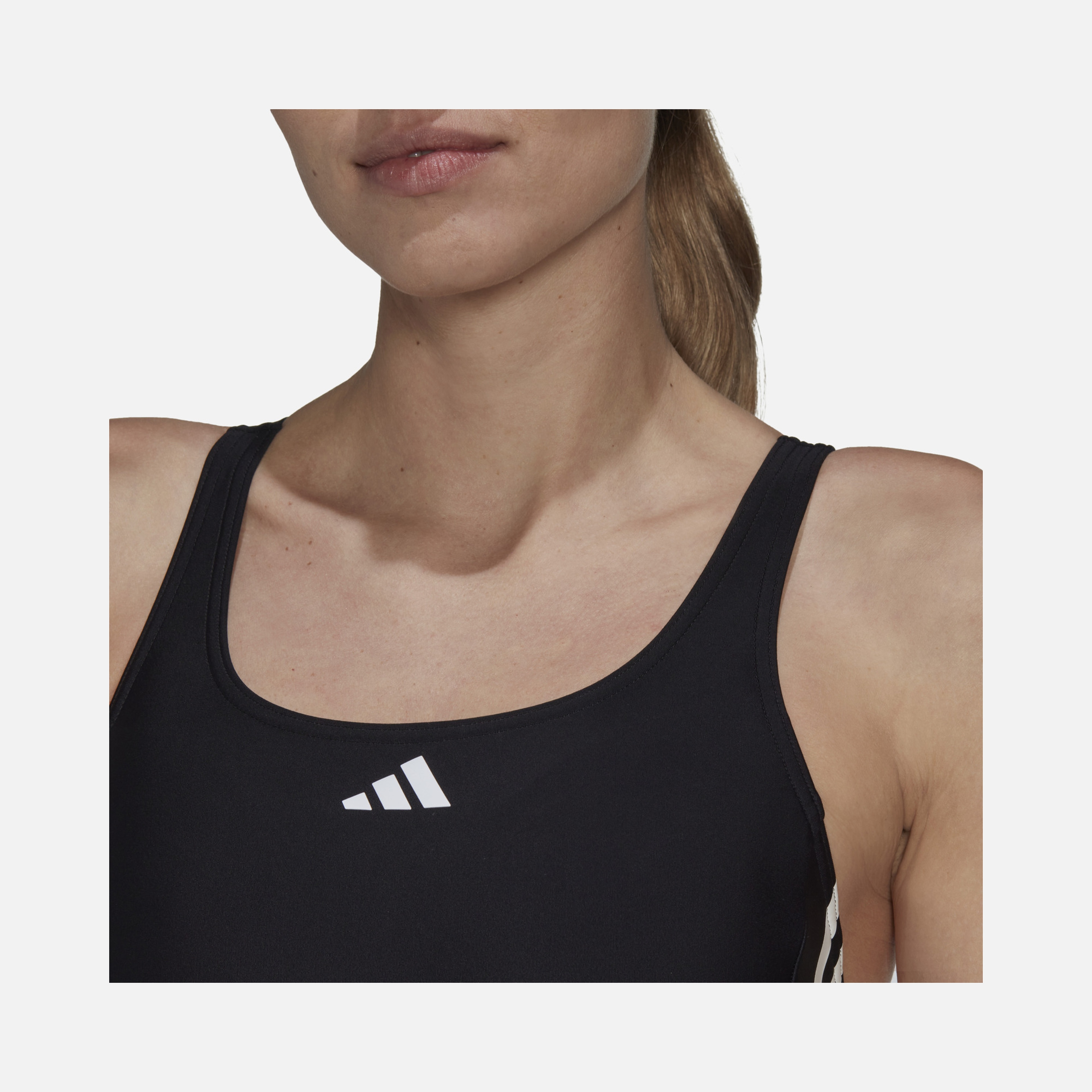 adidas 3-Stripes Mid Suit Kadın Mayo