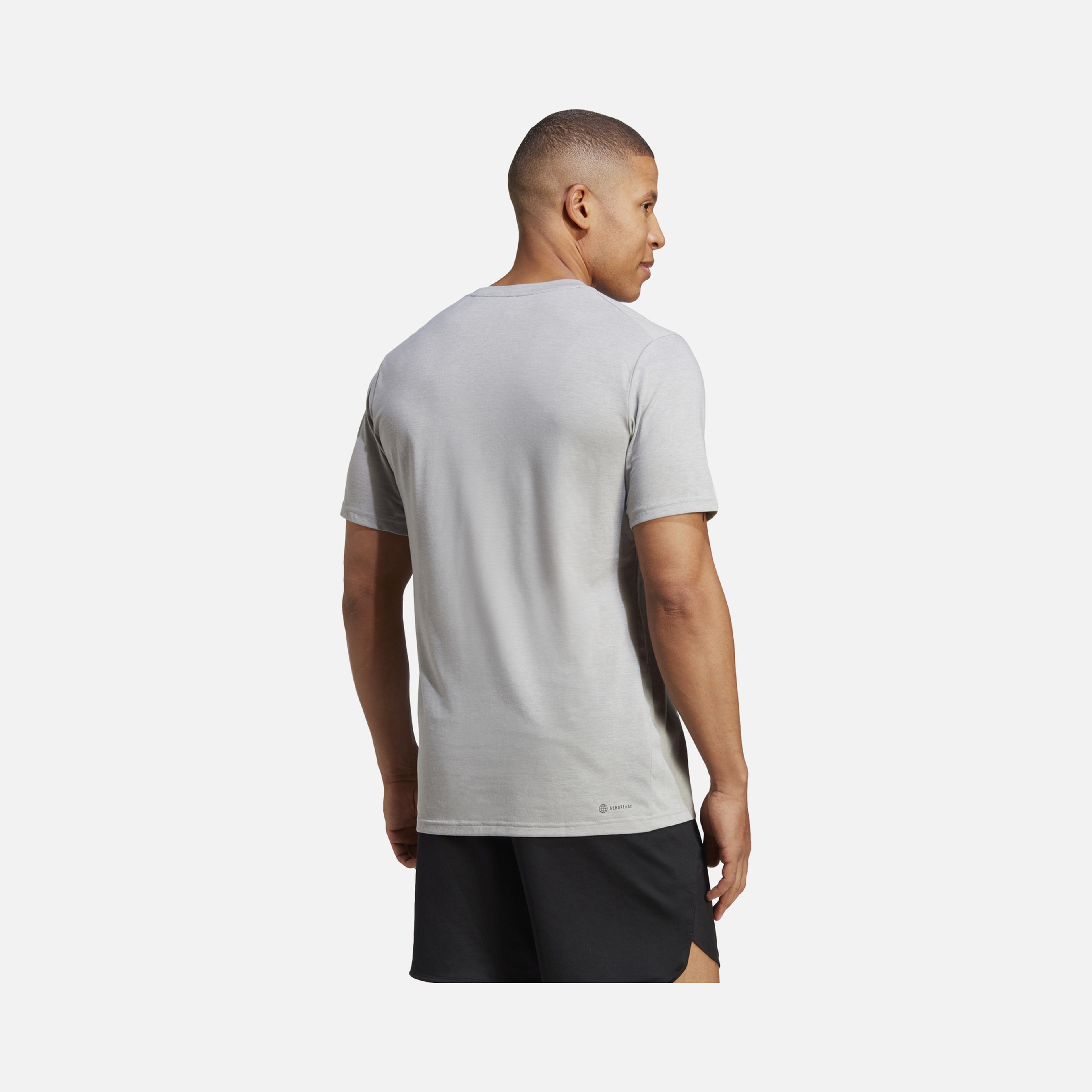 adidas AEROREADY Essentials Feelready Logo Gym & Training Short-Sleeve Erkek Tişört