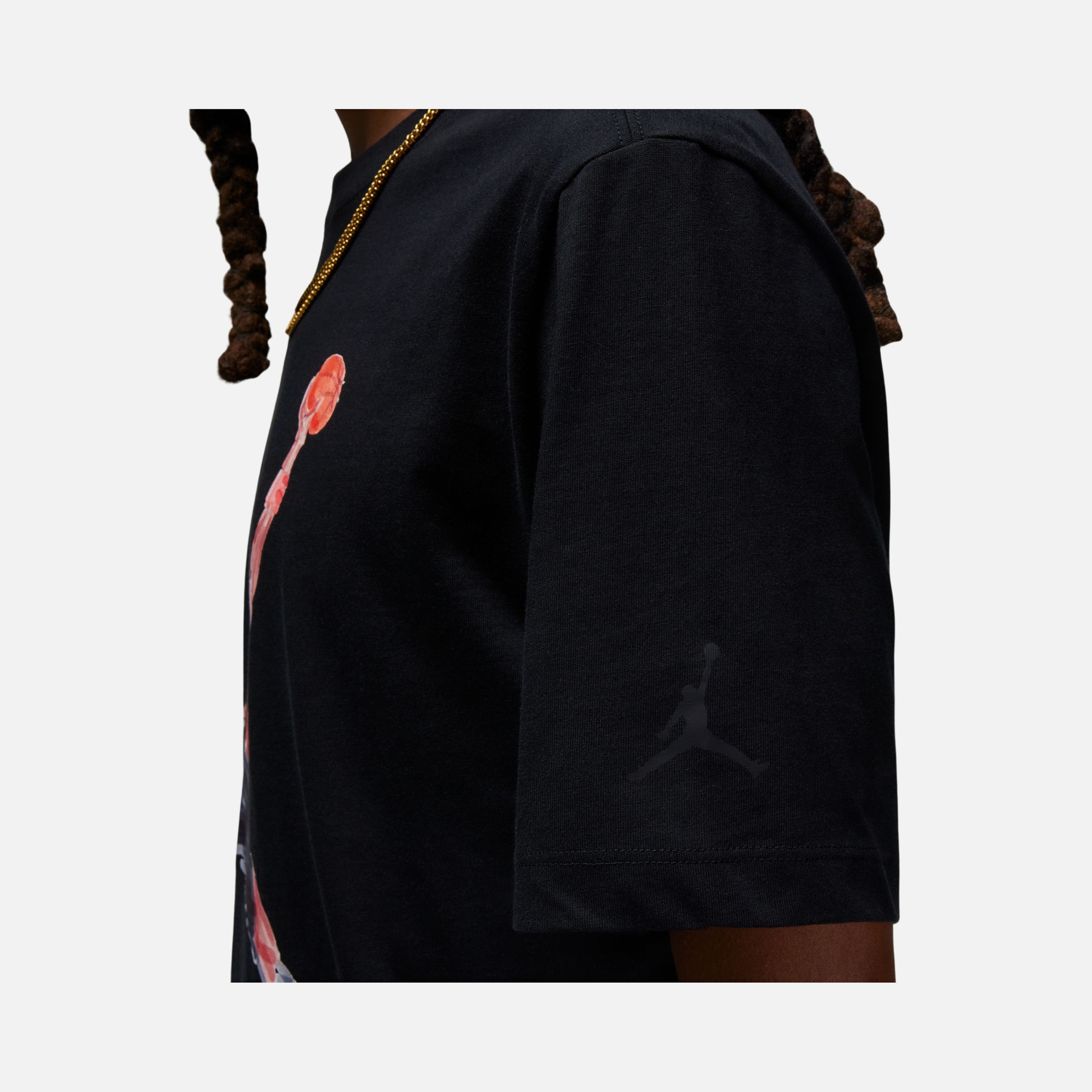 Nike Jordan Brand Jumpman Watercolor Graphic Short-Sleeve Erkek Tişört