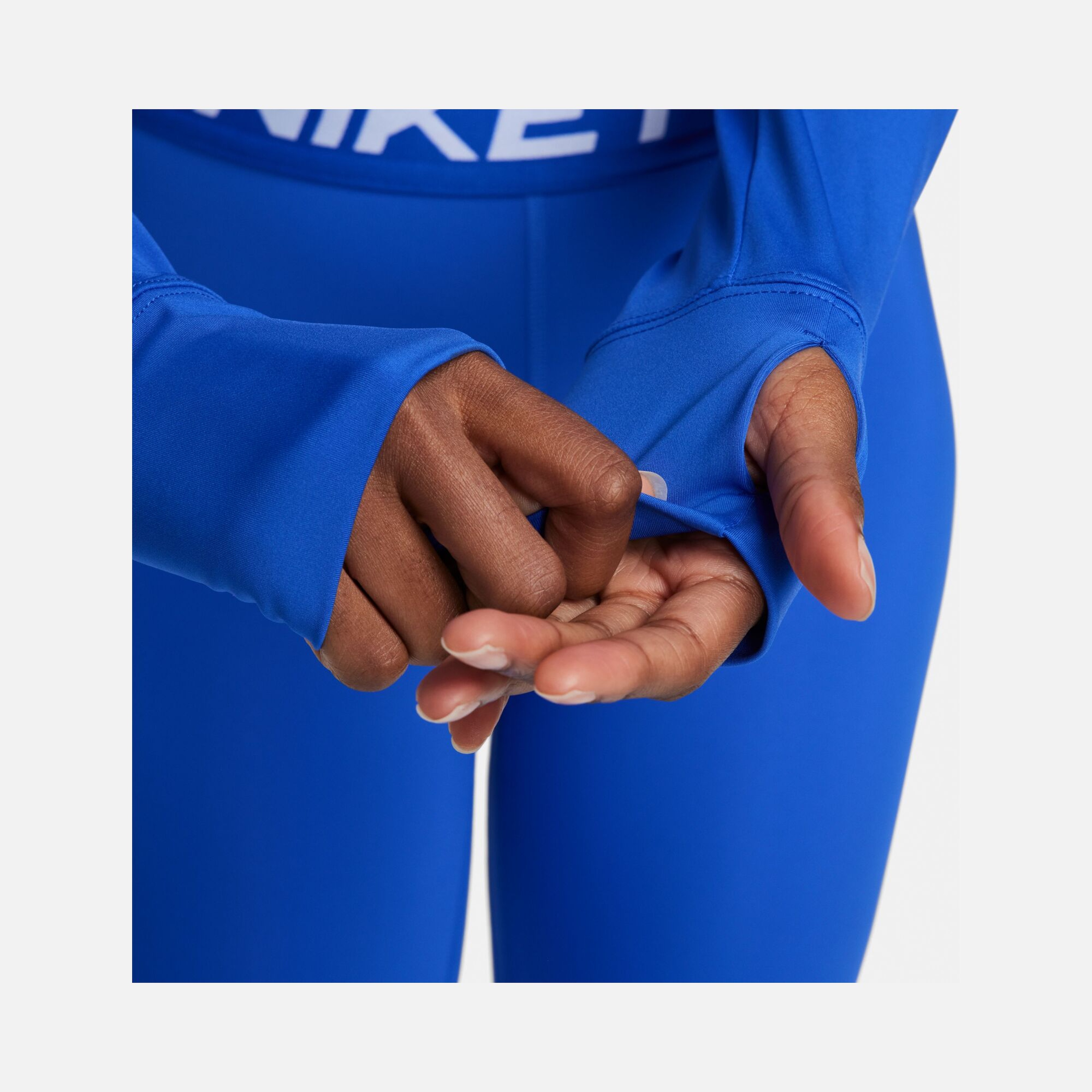 Nike Pro 365 Dri-Fit Cropped Training Long-Sleeve Kadın Tişört