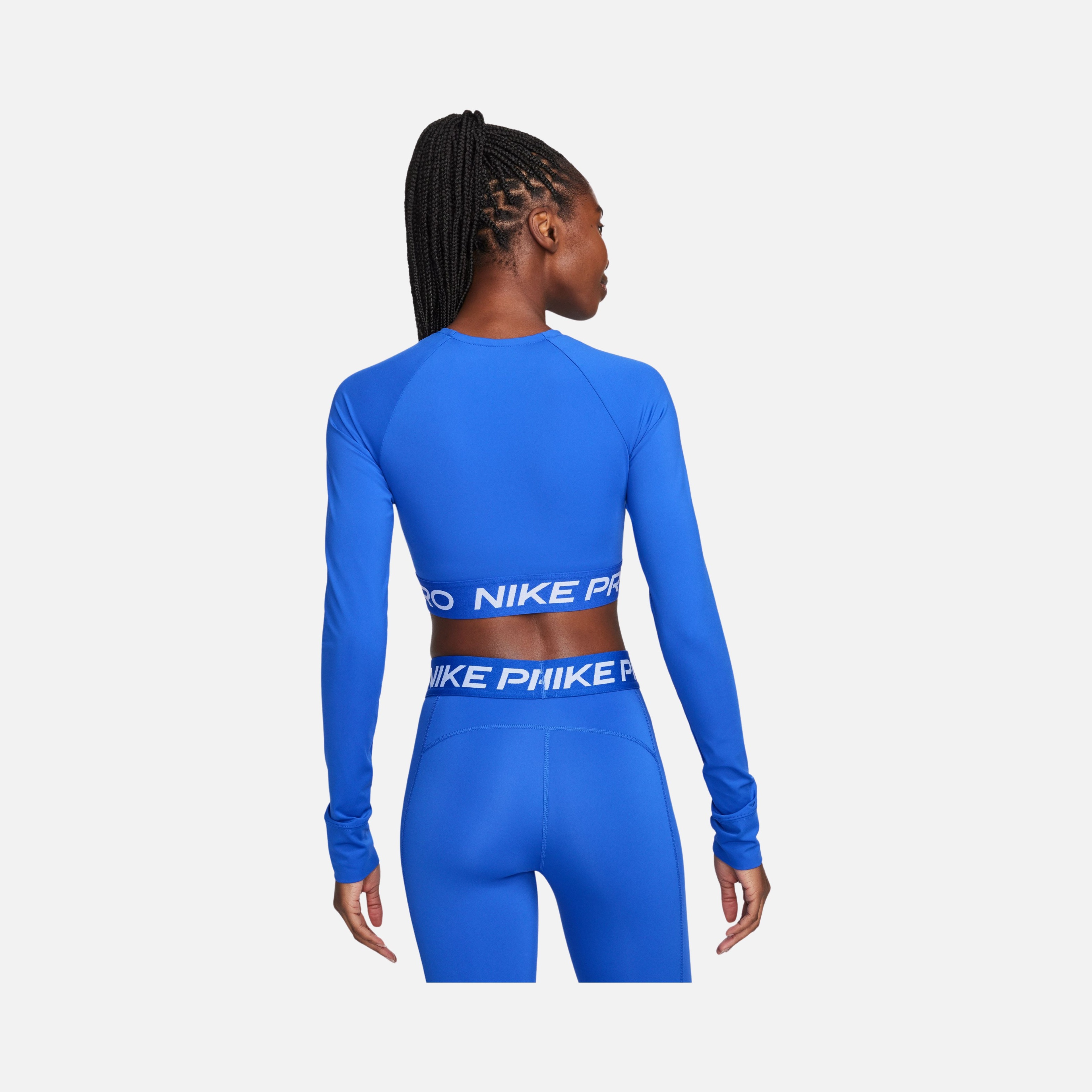 Nike Pro 365 Dri-Fit Cropped Training Long-Sleeve Kadın Tişört