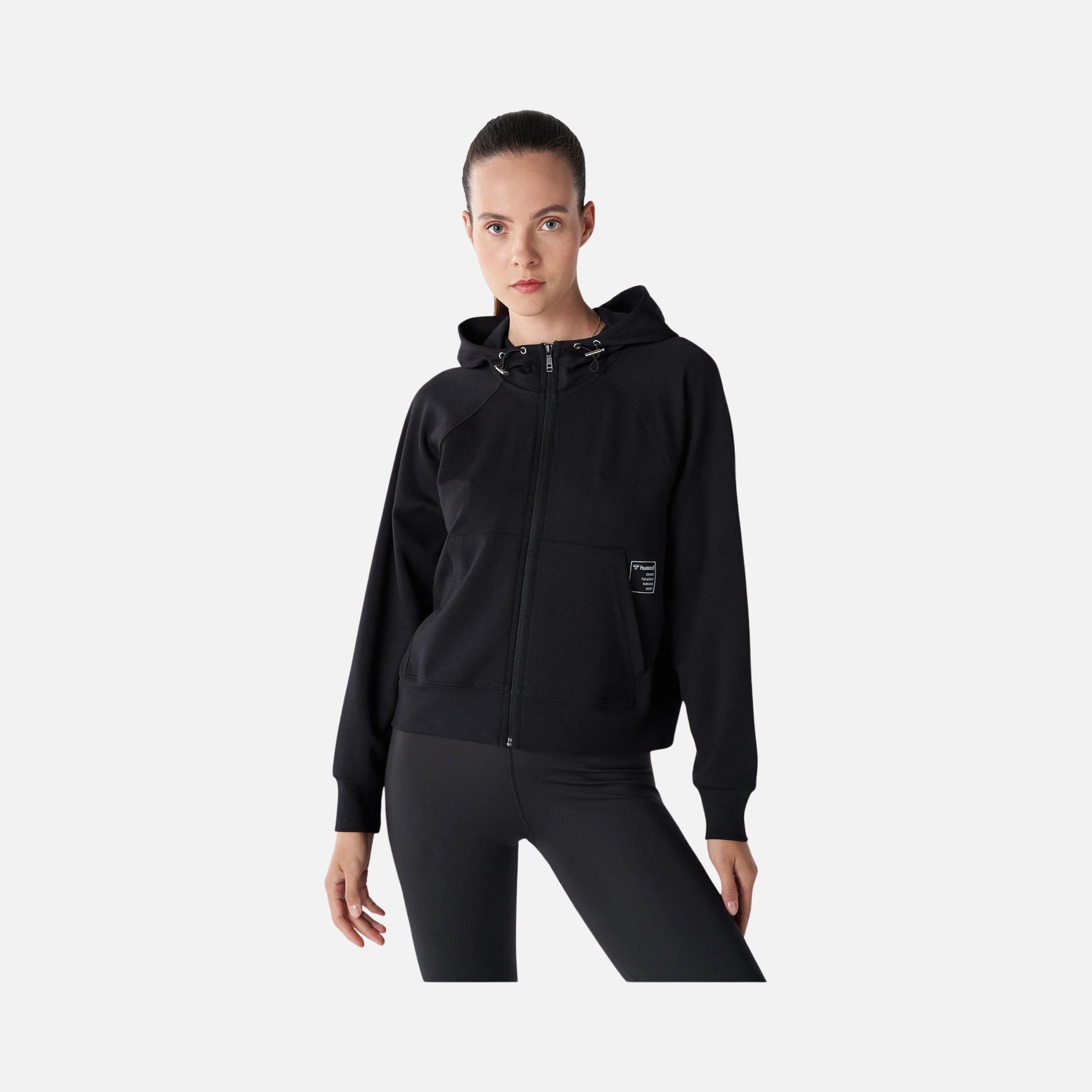 Hummel Sportswear Layla Full-Zip Hoodie Kadın Ceket