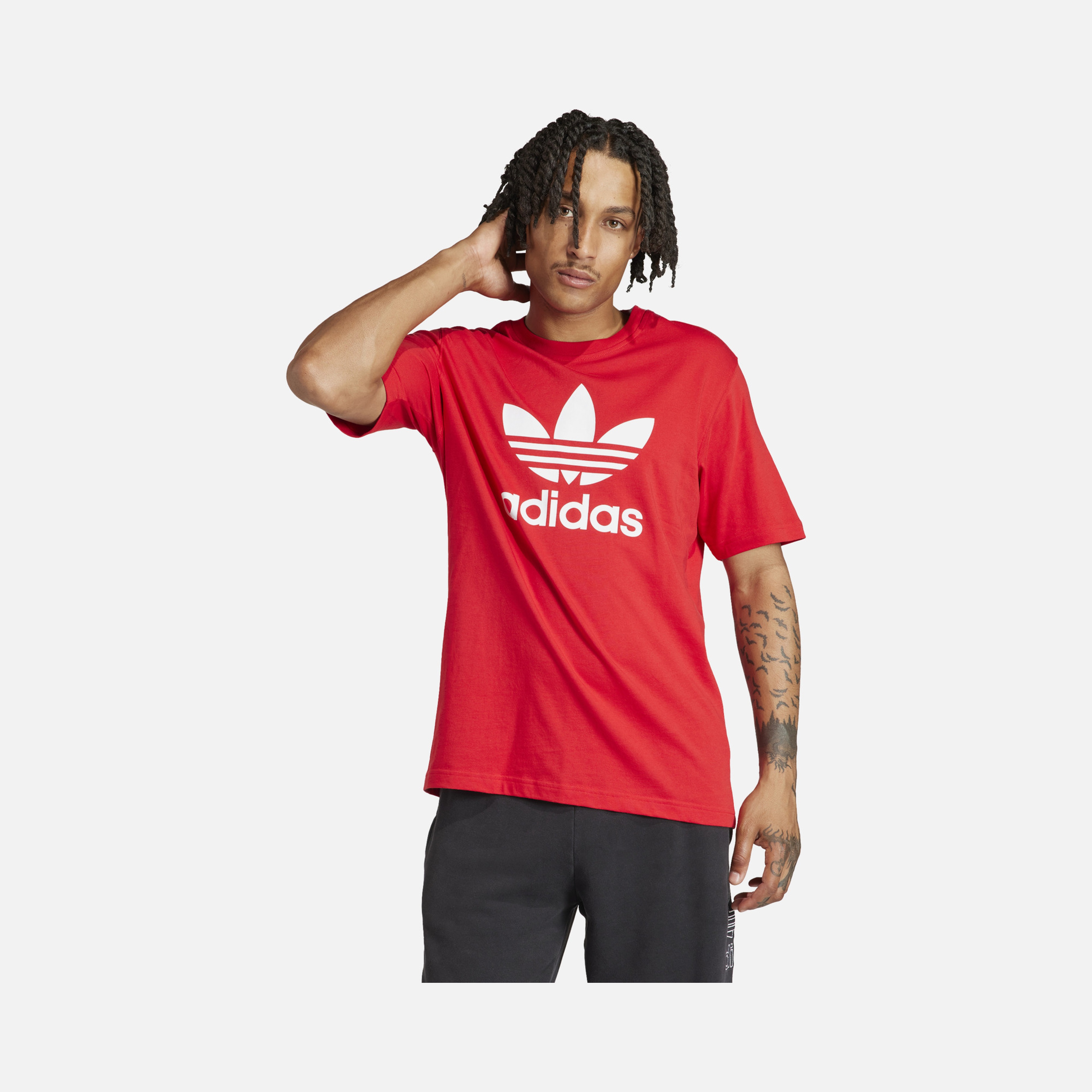 adidas Sportswear Trefoil Logo Short-Sleeve Erkek Tişört