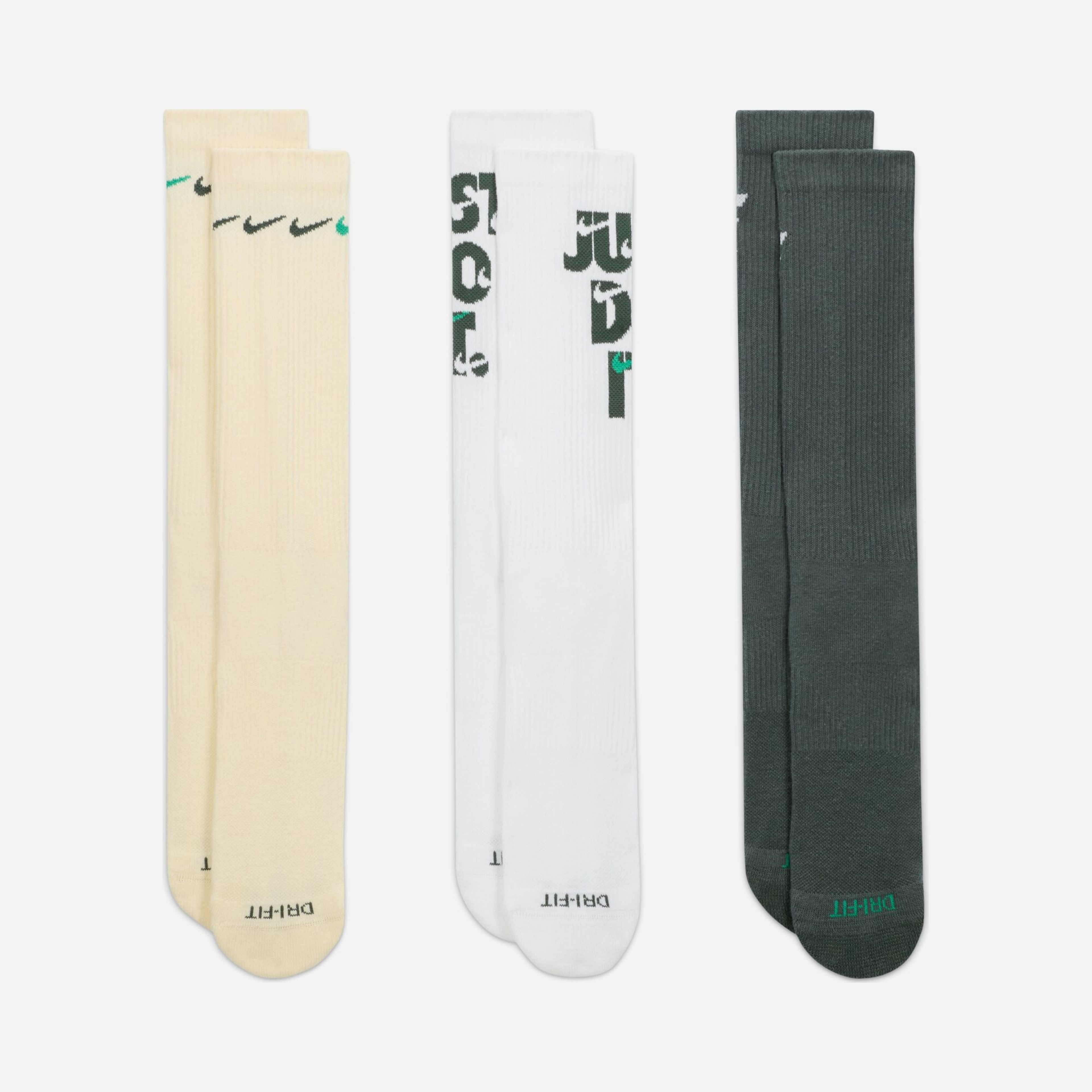 Nike Everyday Plus Cushioned Athletic Training (3 Pairs) Unisex Çorap