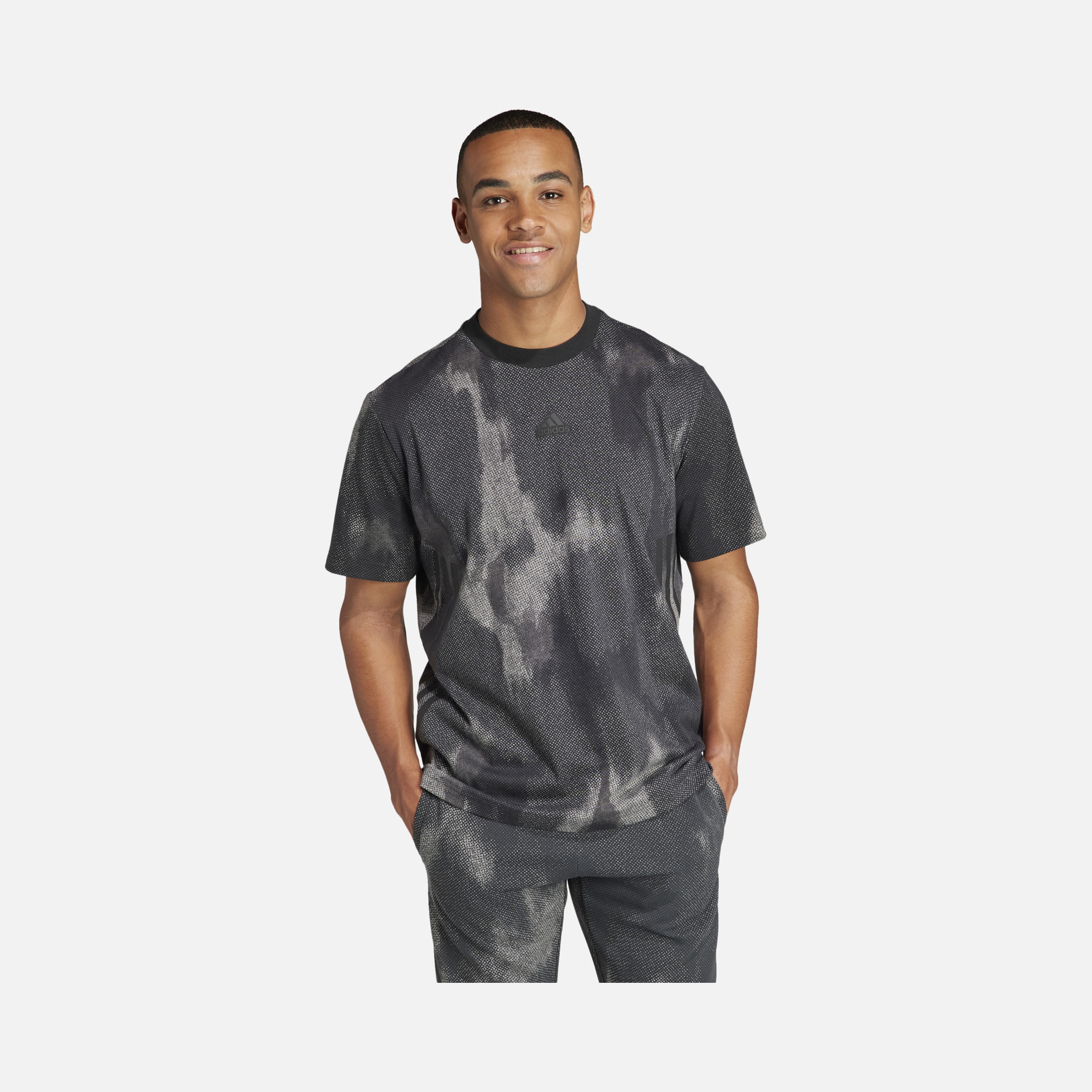 adidas Sportswear Future Icons 3-Stripes Logo Short-Sleeve Erkek Tişört