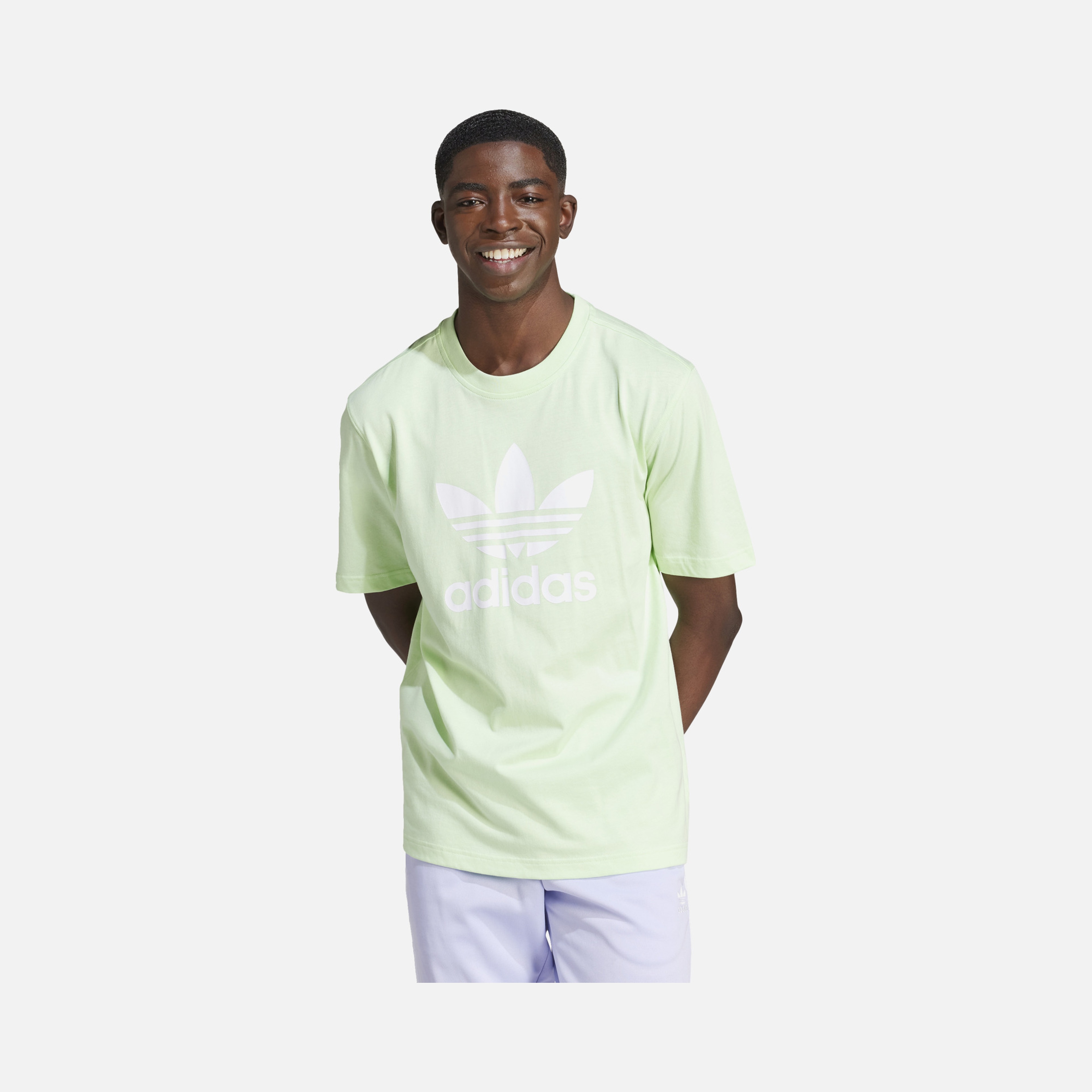 adidas Sportswear Trefoil Logo Short-Sleeve Erkek Tişört