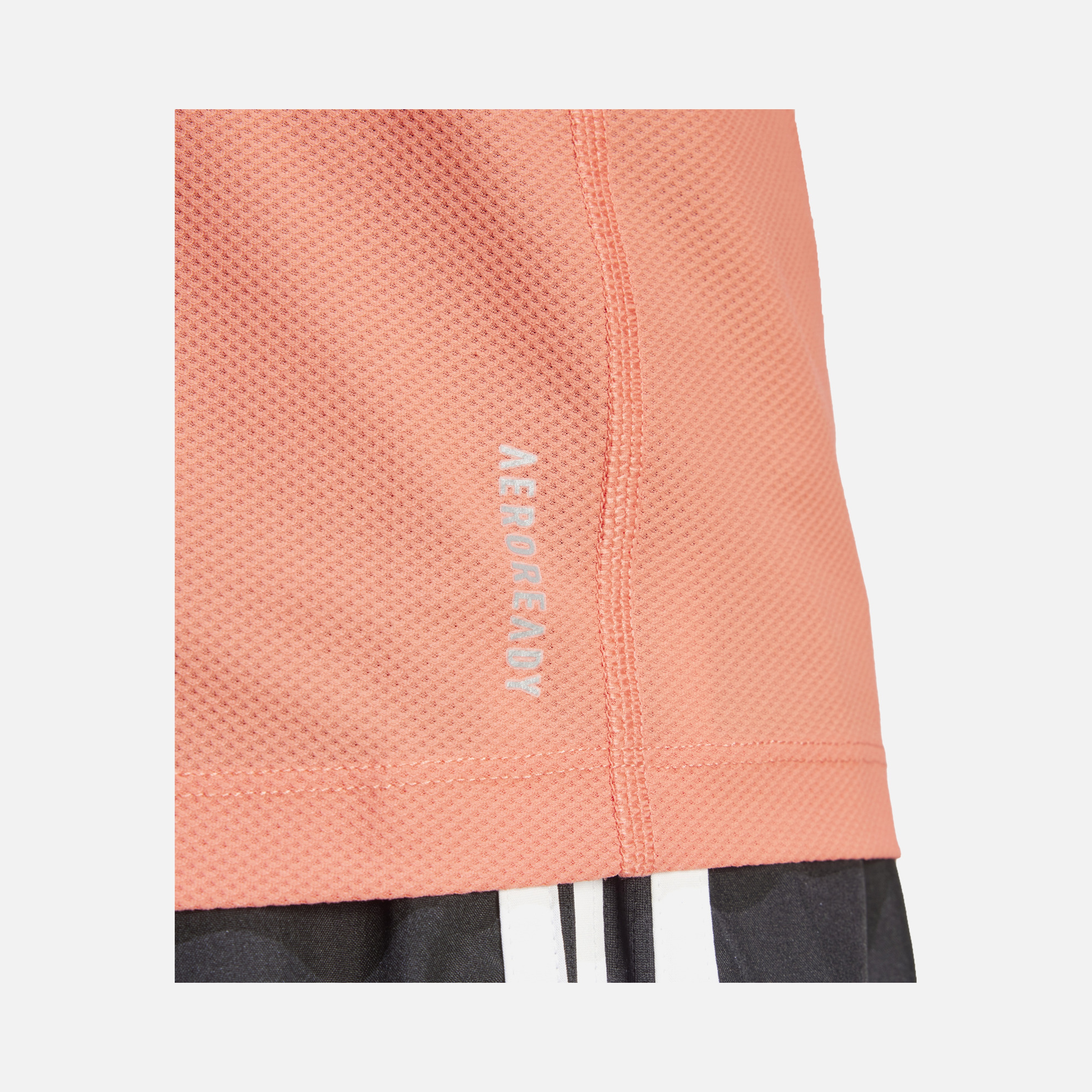 adidas AEROREADY Run Own The 3-Stripes Crew Neck Running Short-Sleeve Kadın Tişört