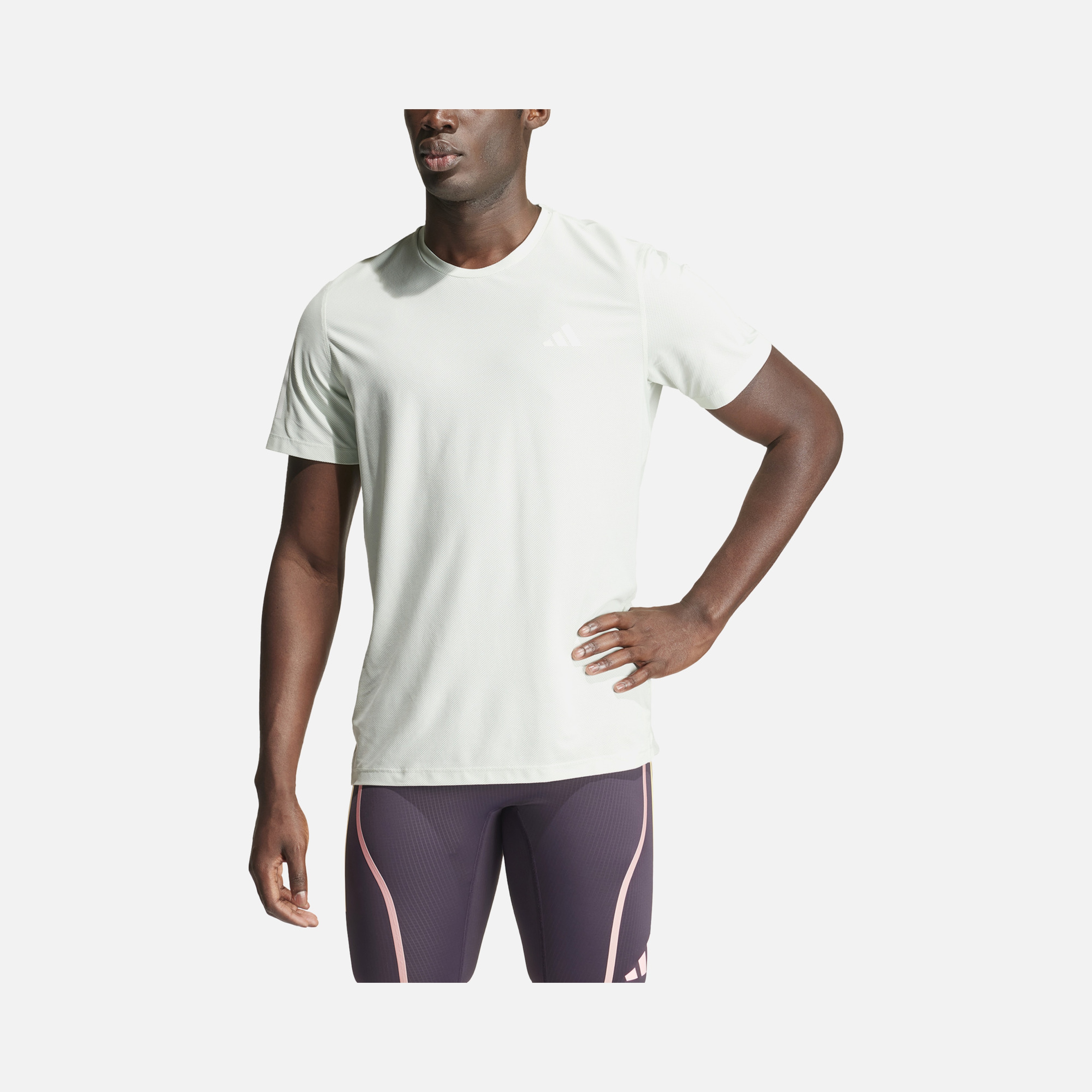 adidas Run Own the Running Short-Sleeve Erkek Tişört