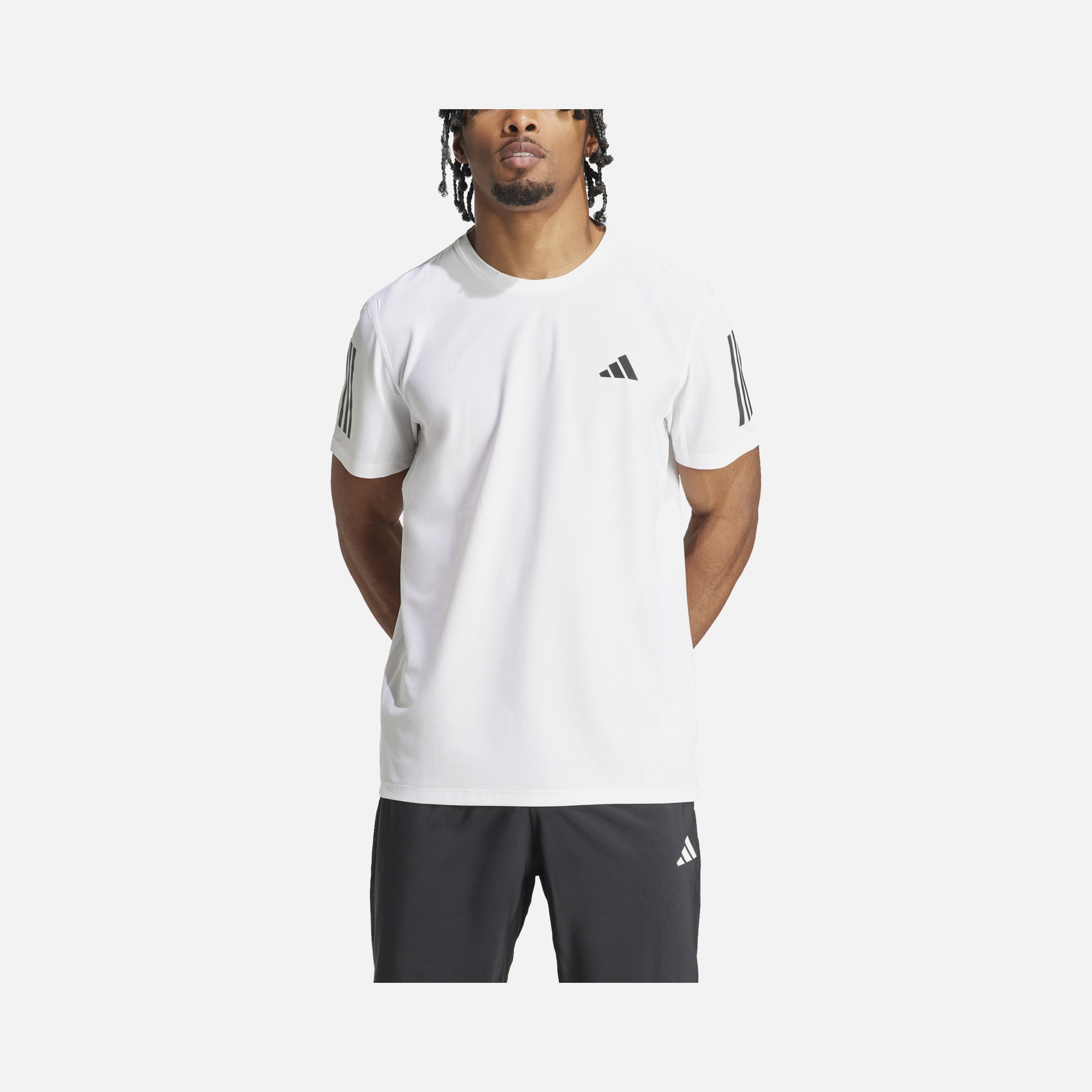 adidas Run Own the Running Short-Sleeve Erkek Tişört