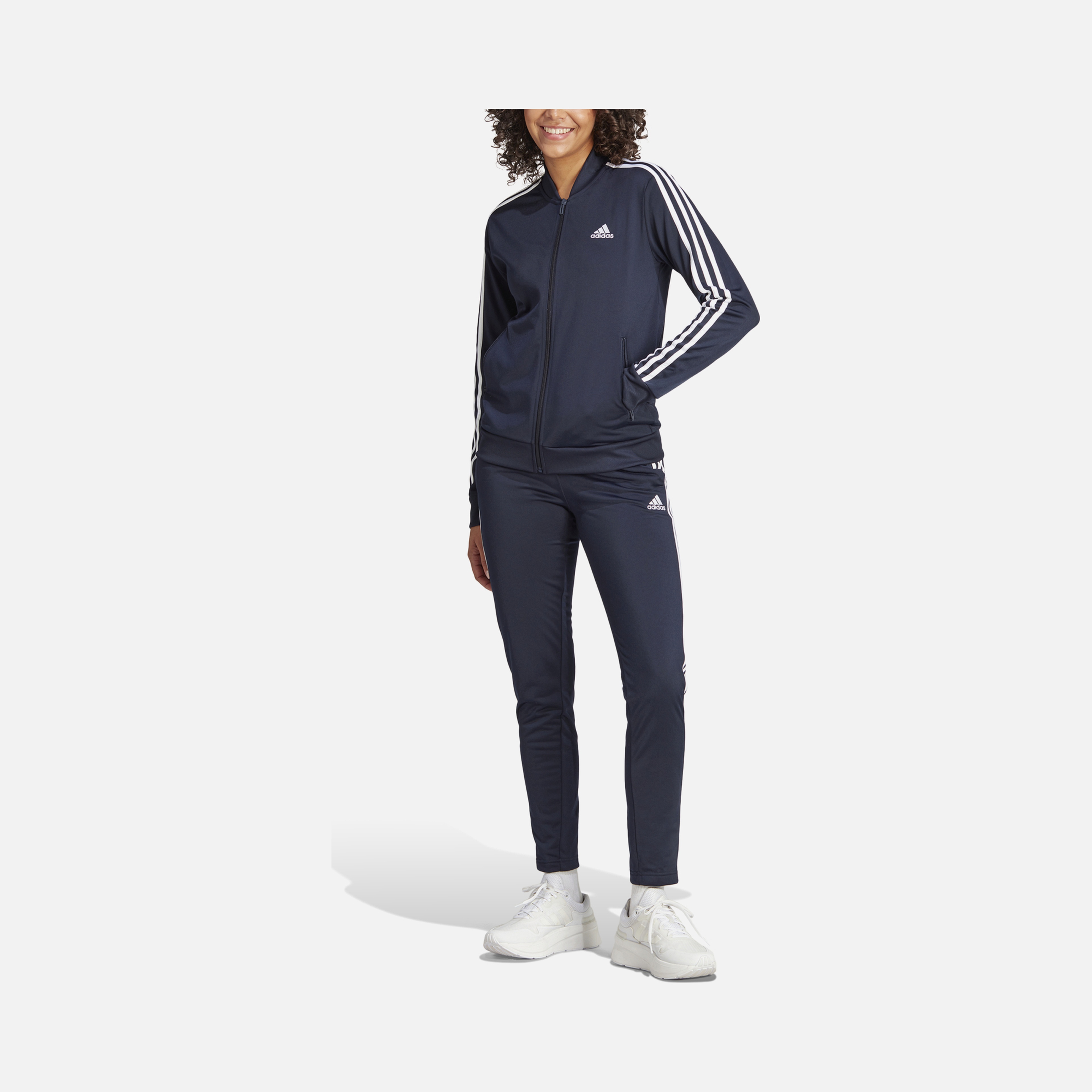 adidas Sportswear Essentials 3-Stripes Full-Zip Kadın Eşofman Takımı