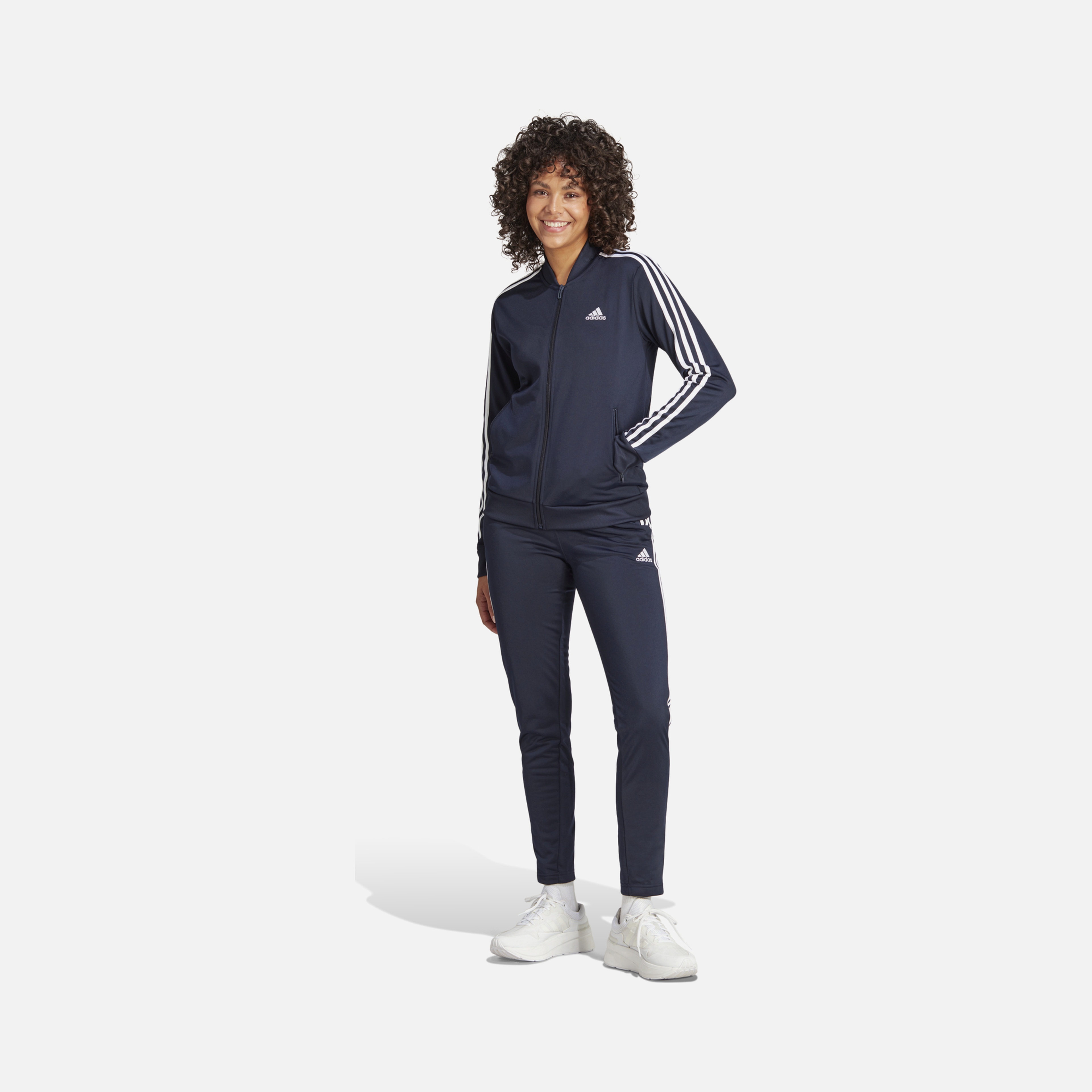 adidas Sportswear Essentials 3-Stripes Full-Zip Kadın Eşofman Takımı