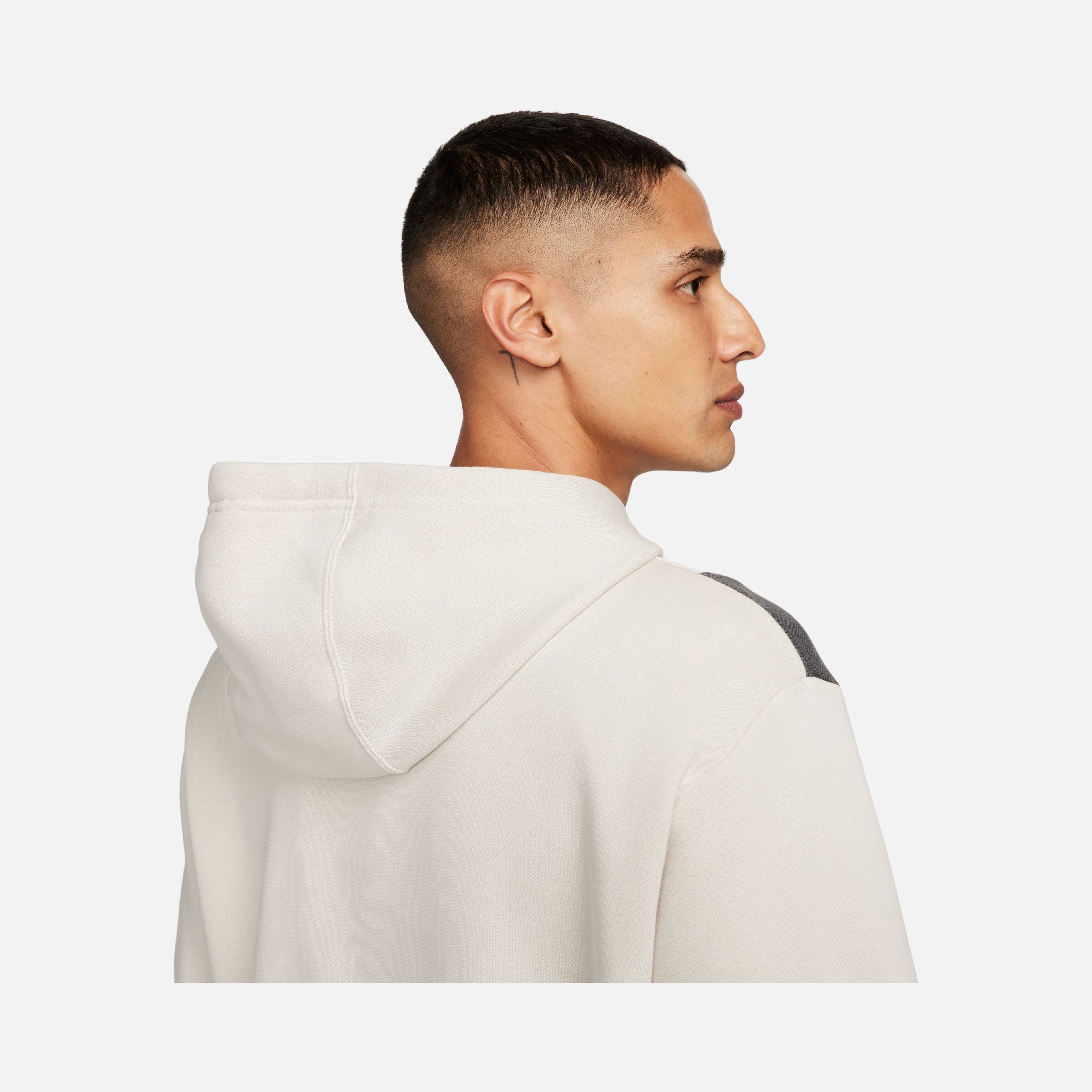 Nike Sportswear Swoosh Air Graphic Fleece Pullover Hoodie Erkek Sweatshirt