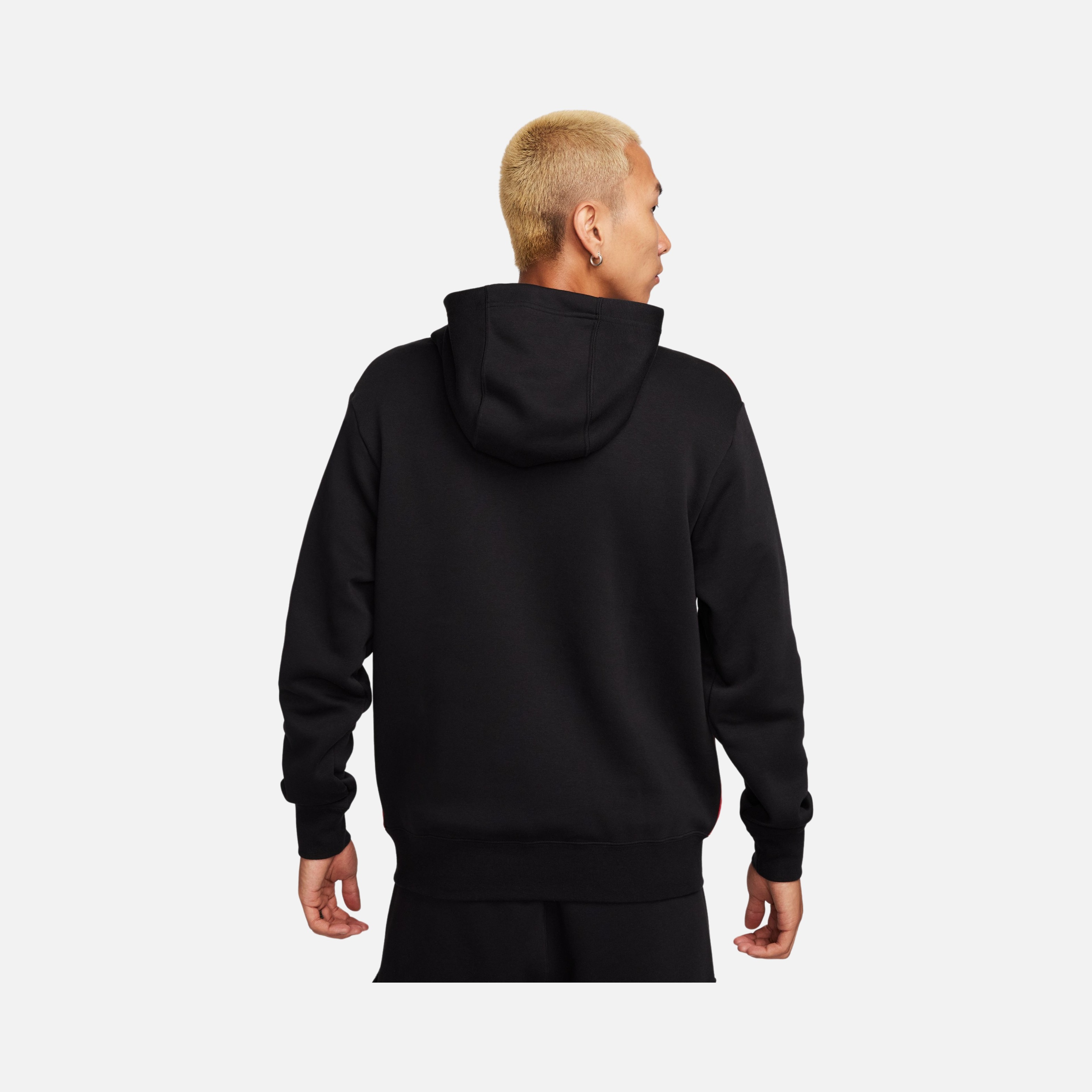 Nike Sportswear Swoosh Air Graphic Fleece Pullover Hoodie Erkek Sweatshirt