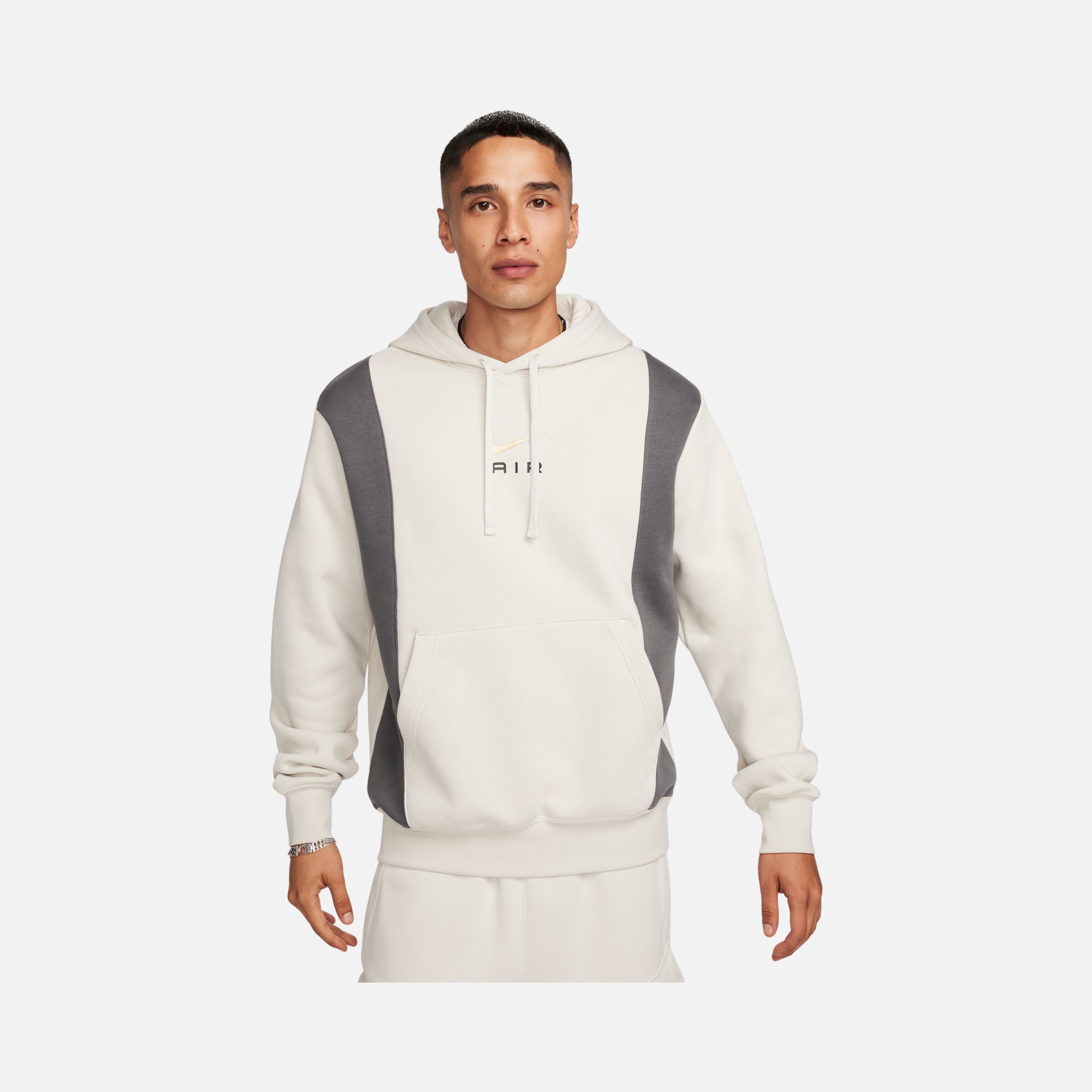 Nike Sportswear Swoosh Air Graphic Fleece Pullover Hoodie Erkek Sweatshirt