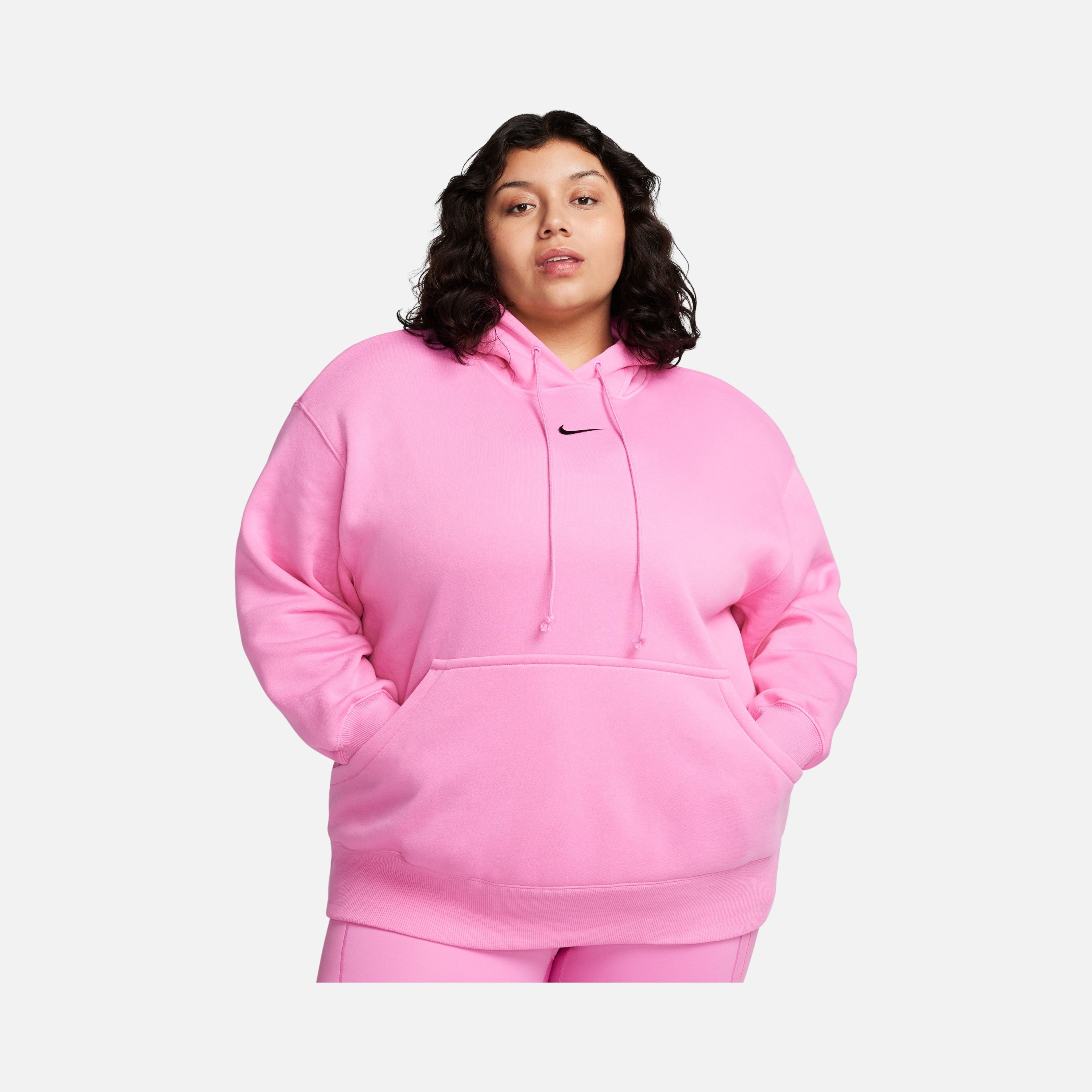 Nike Sportswear Phoenix Fleece Oversized Pullover Hoodie (Plus Size) Kadın Sweatshirt