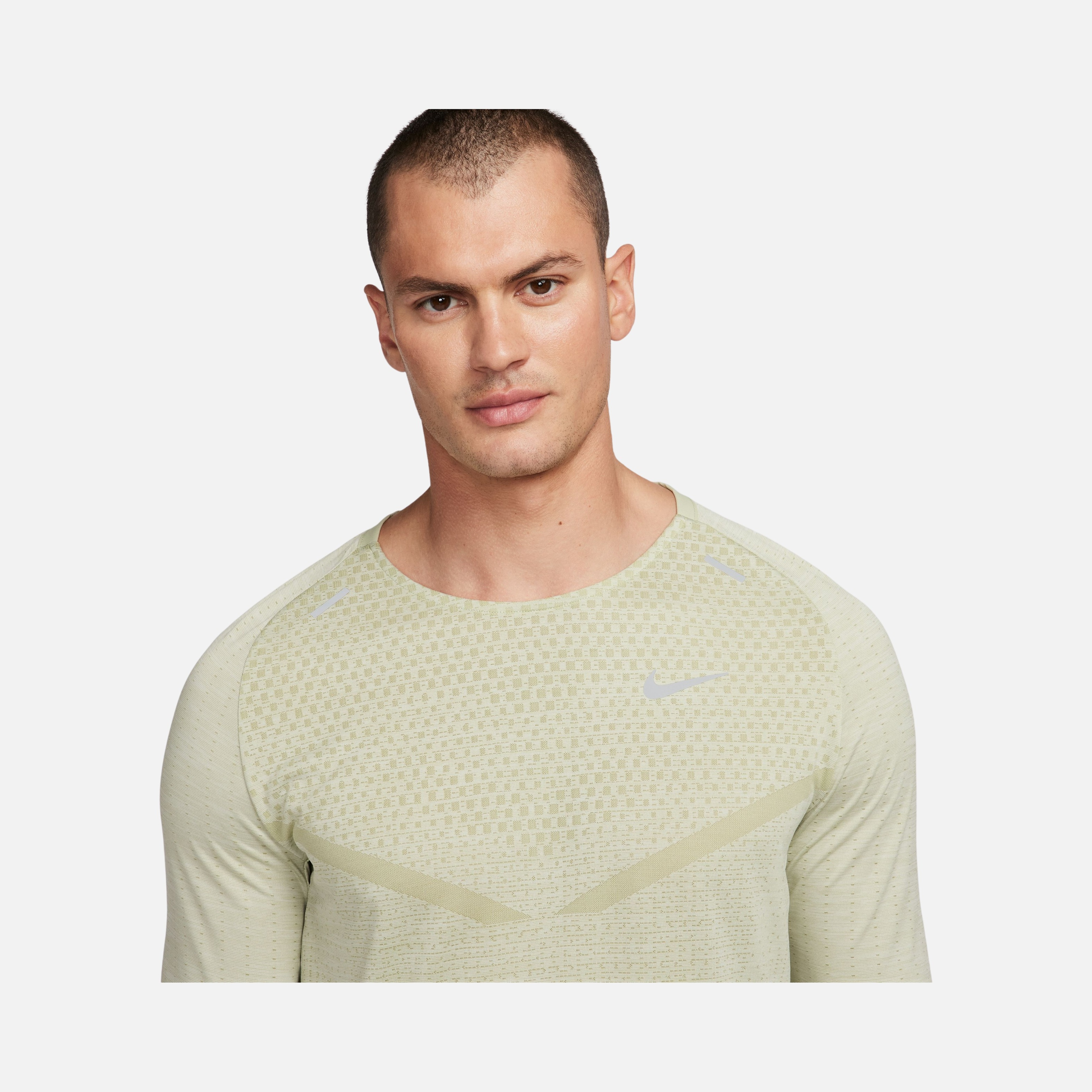 Nike Dri-Fit ADV Techknit Ultra Running Long-Sleeve Erkek Tişört
