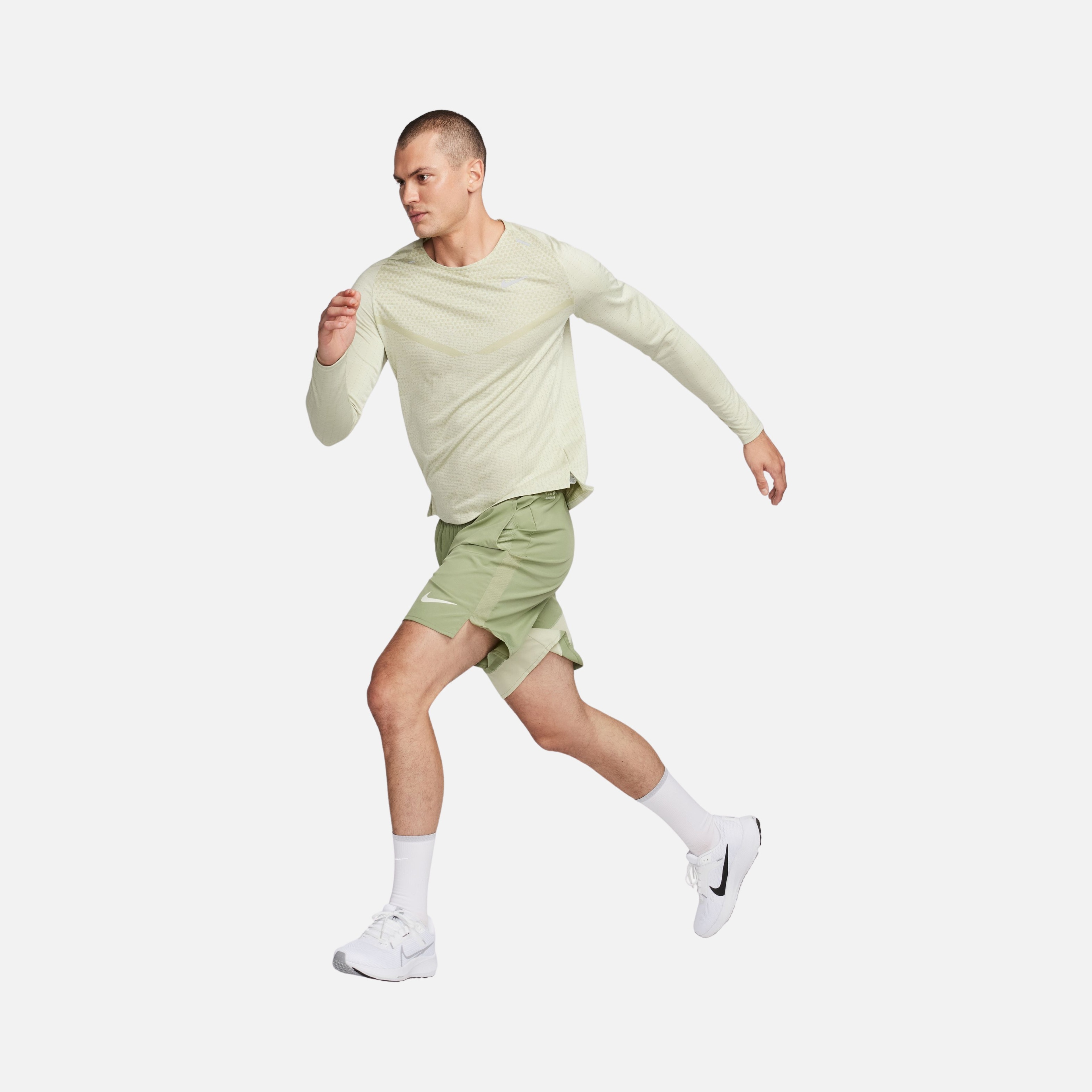 Nike Dri-Fit ADV Techknit Ultra Running Long-Sleeve Erkek Tişört