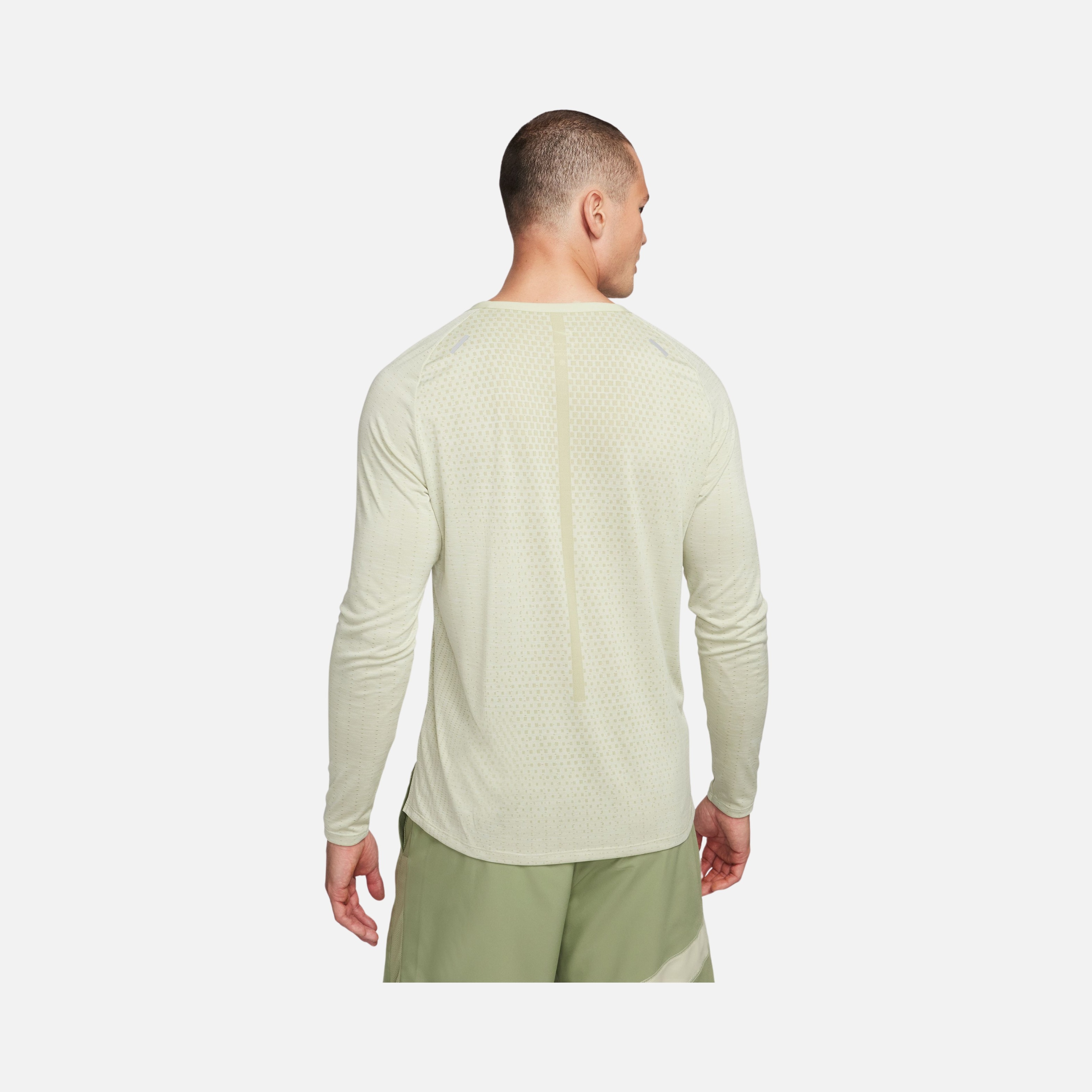 Nike Dri-Fit ADV Techknit Ultra Running Long-Sleeve Erkek Tişört