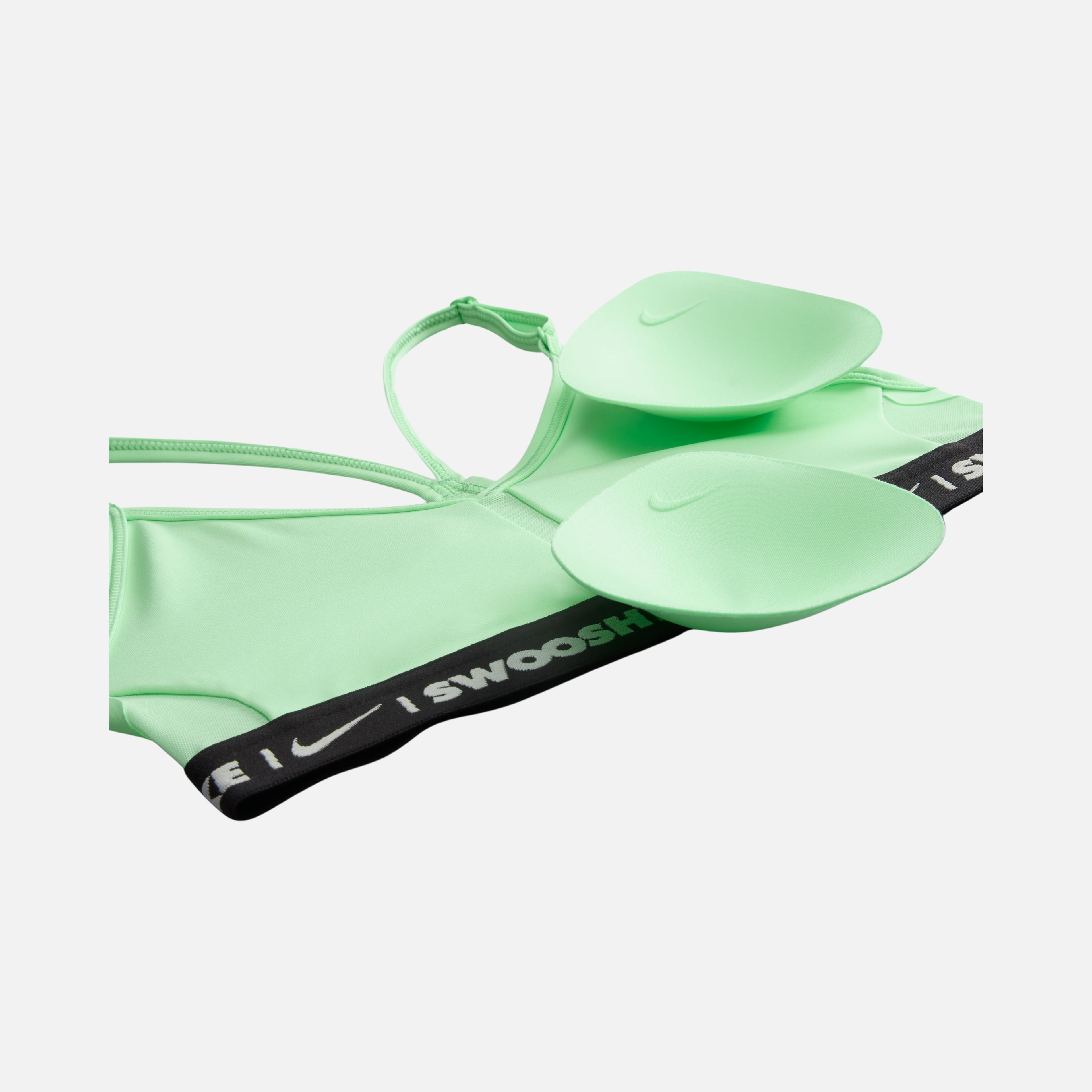 Nike Dri-Fit Indy ''Transparent Swoosh Detail'' Lightly Supported Padded Training Kadın Bra