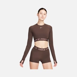 Nike Pro 365 Dri-Fit Cropped Training Long-Sleeve Kadın Tişört