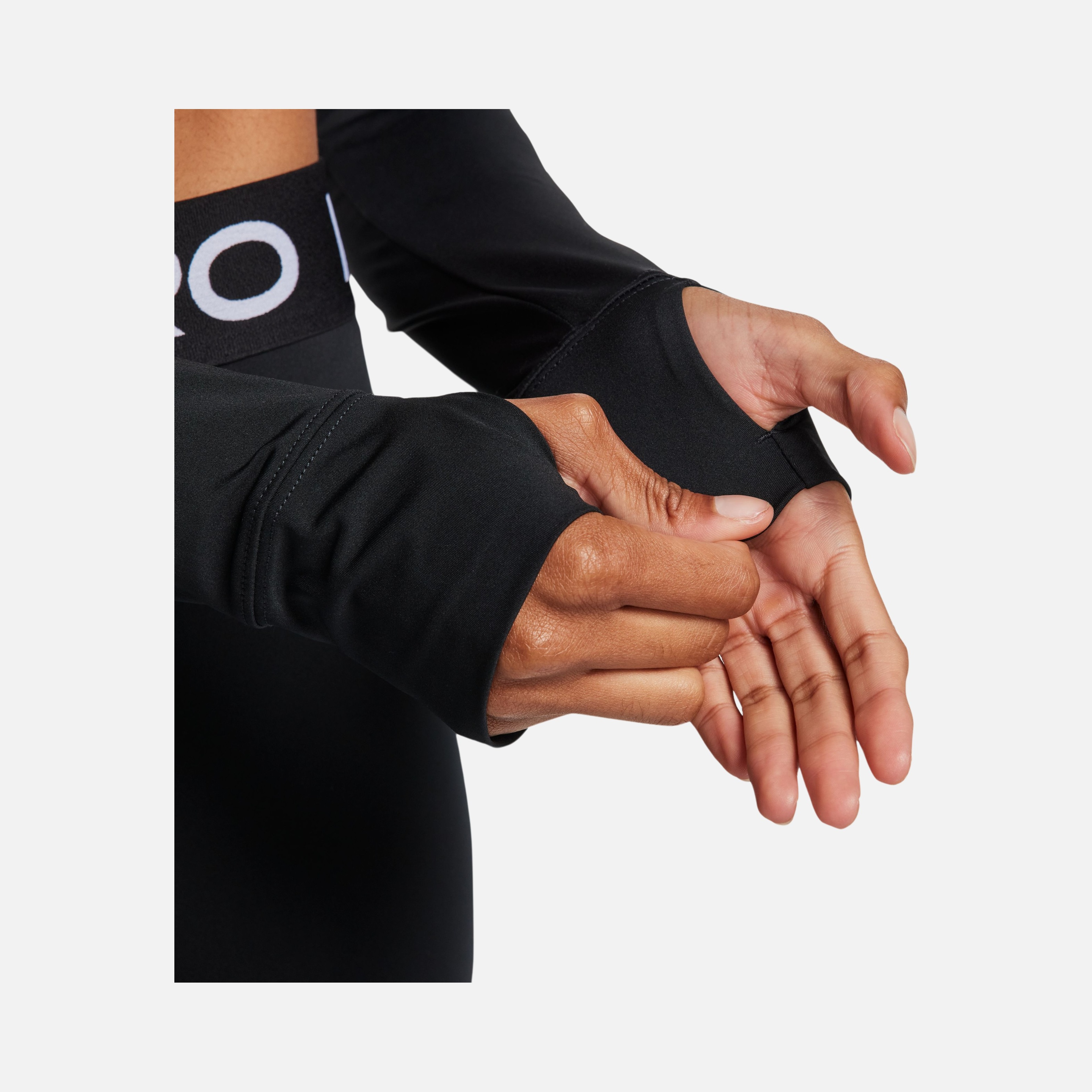 Nike Pro 365 Dri-Fit Cropped Training Long-Sleeve Kadın Tişört