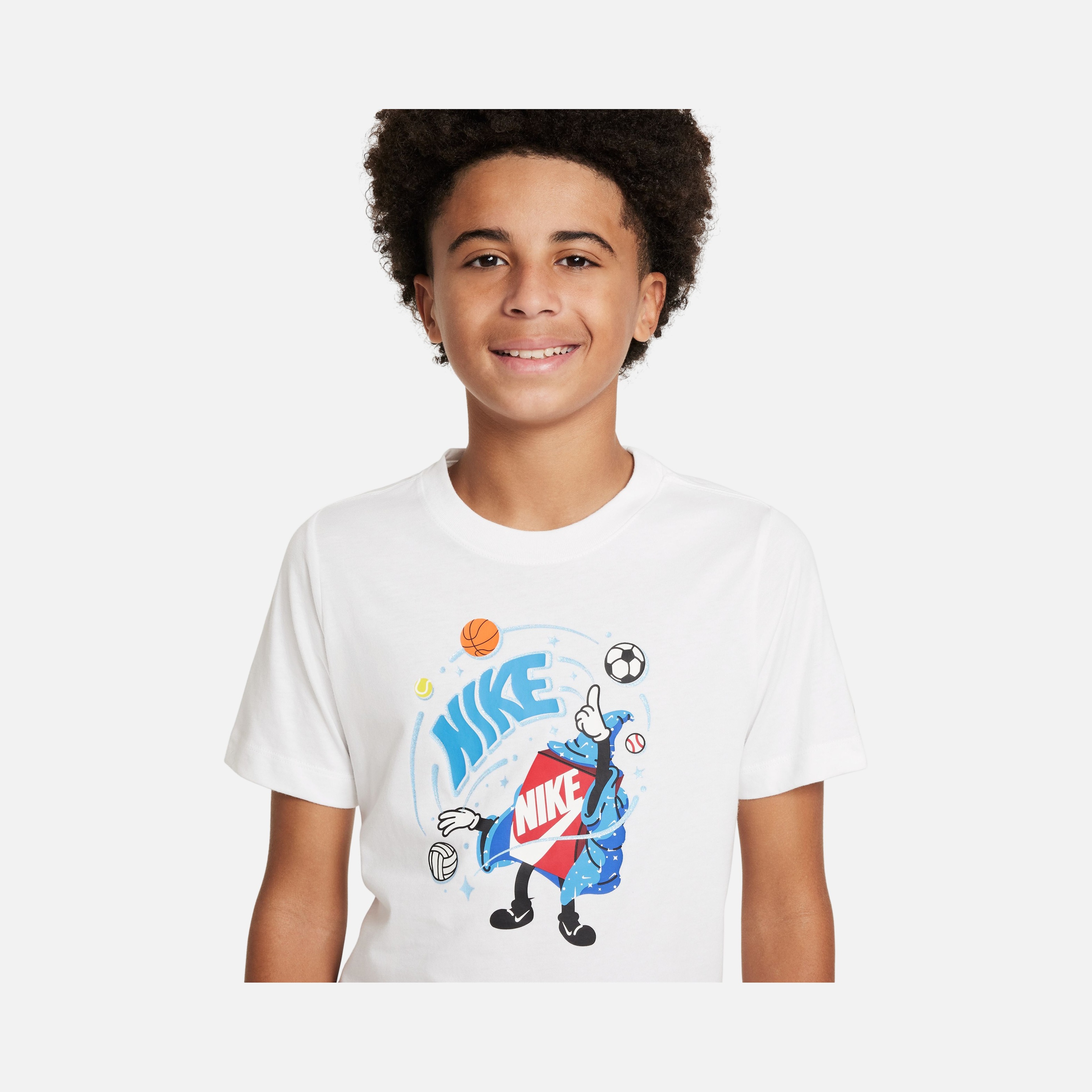 Nike Sportswear ''Sports Wizard Like Boxy Graphics'' Short-Sleeve