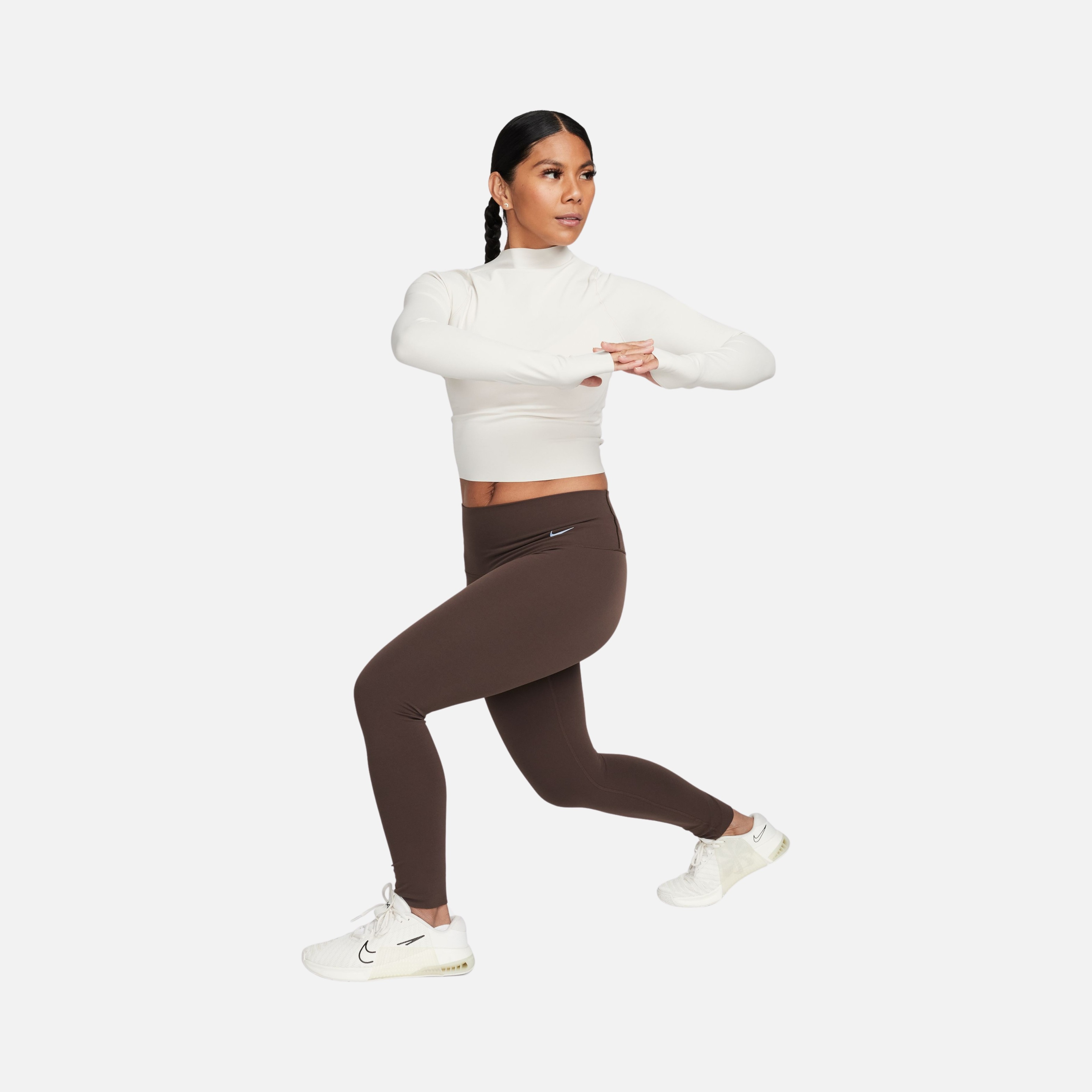 Nike Zenvy InfinaSoft Dri-Fit Yoga Training Long-Sleeve Kadın Tişört