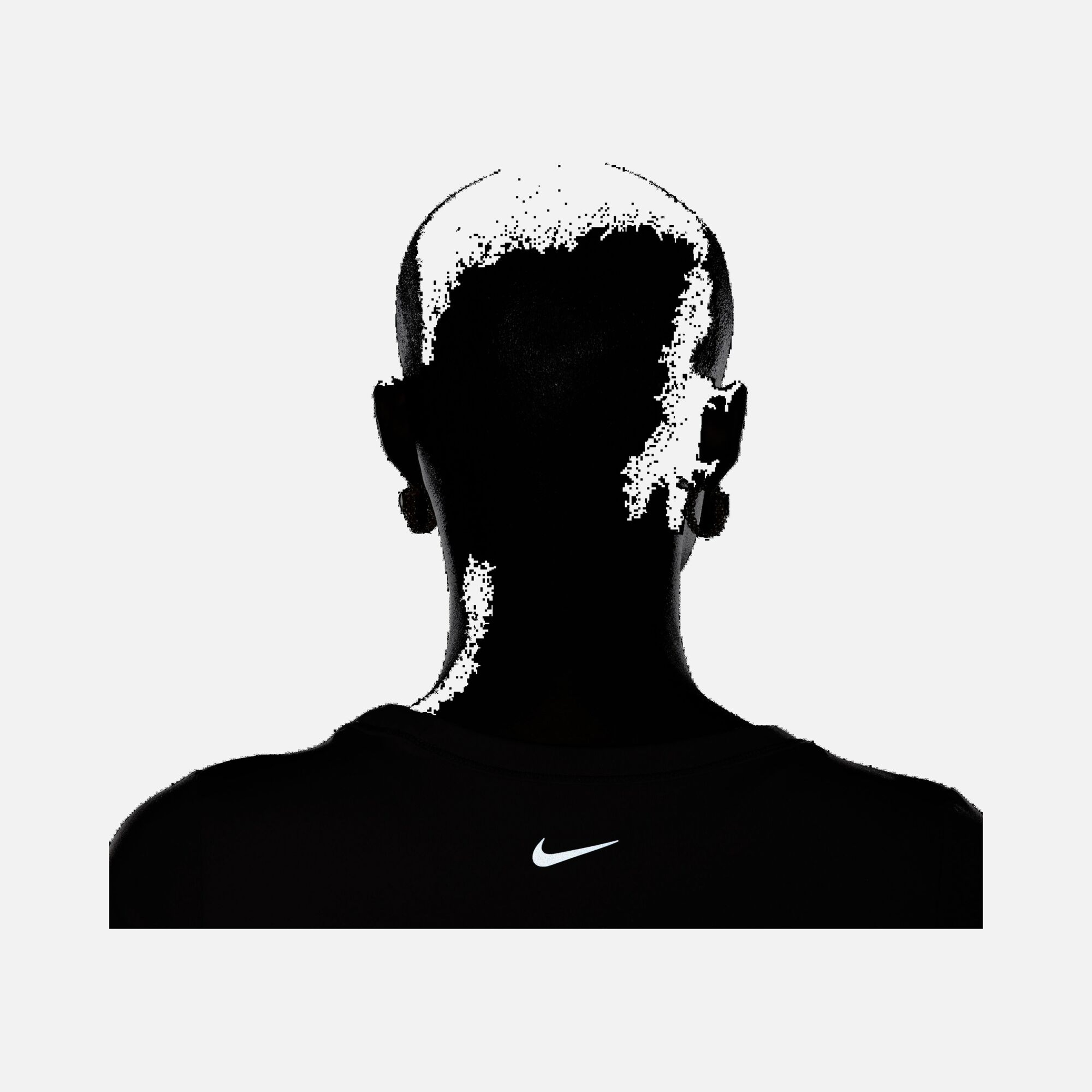 Nike One Fitted Dri-Fit Cropped Training Short-Sleeve Kadın Tişört