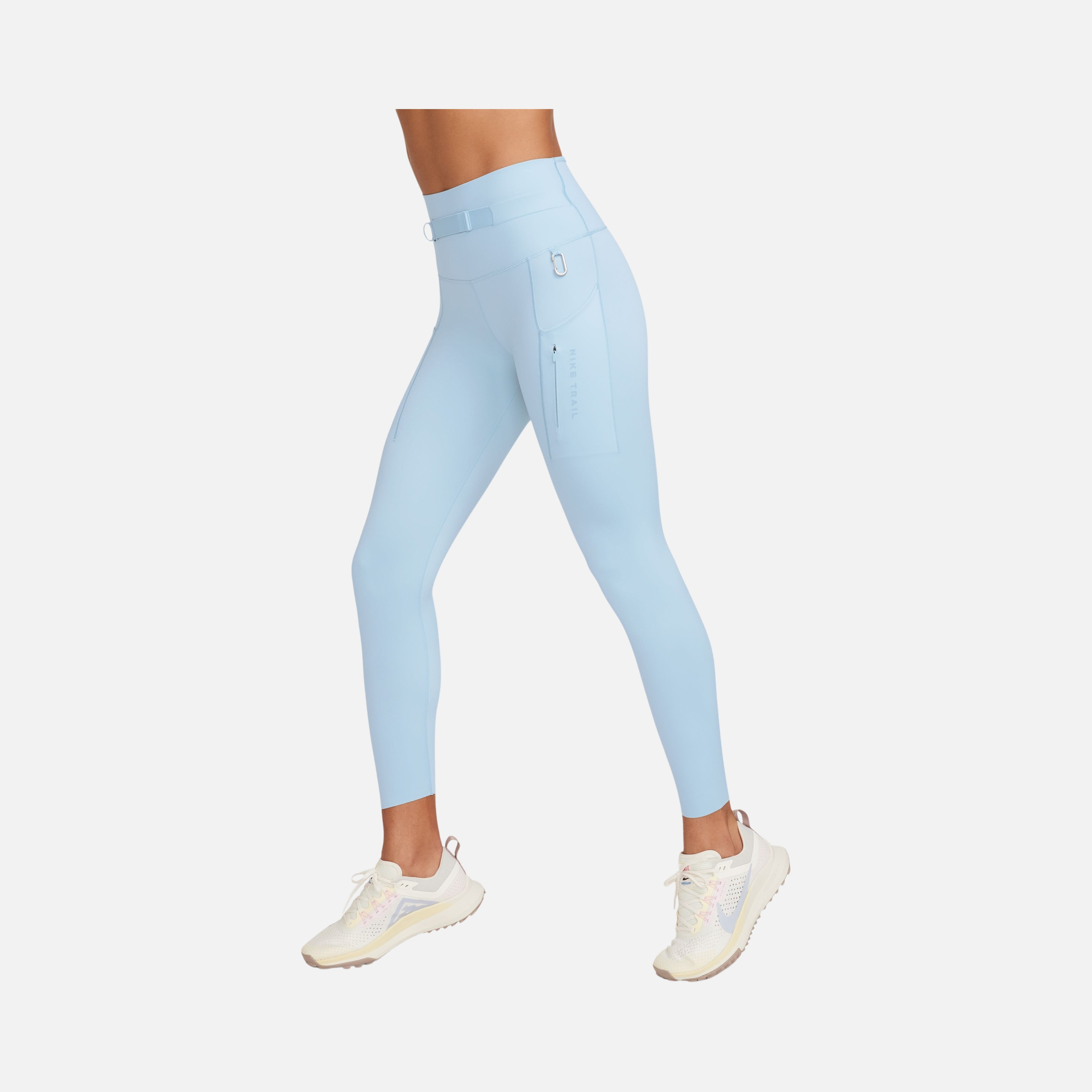 Nike Dri-Fit Go Firm-Support High-Waisted 7/8 ''Removable Pack & Carabiner'' Trail Kadın Tayt